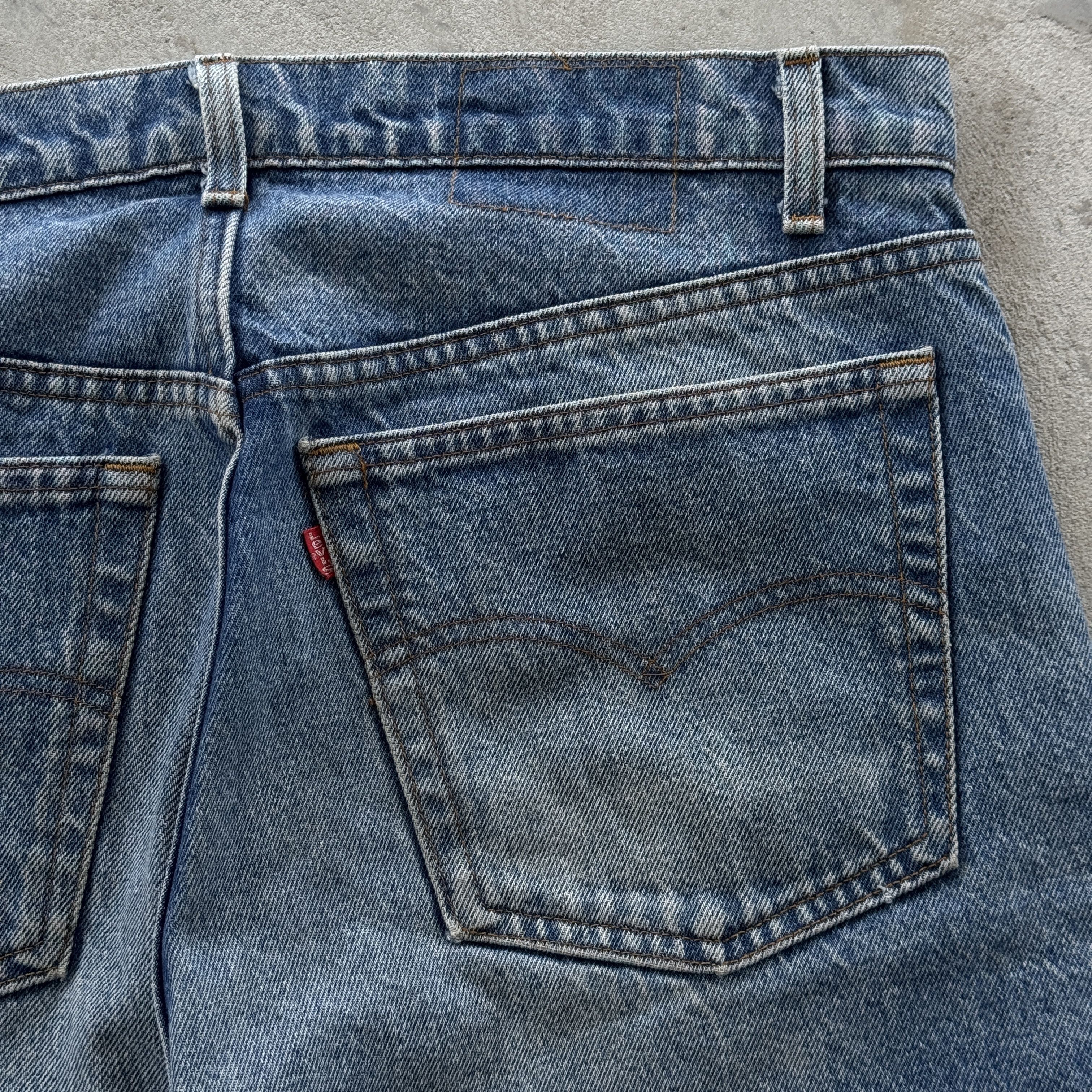 Levi's Vintage Levi’s 501 Straight Leg Denim Jeans Blue Made USA Size US 38 / EU 54 - 3 Thumbnail