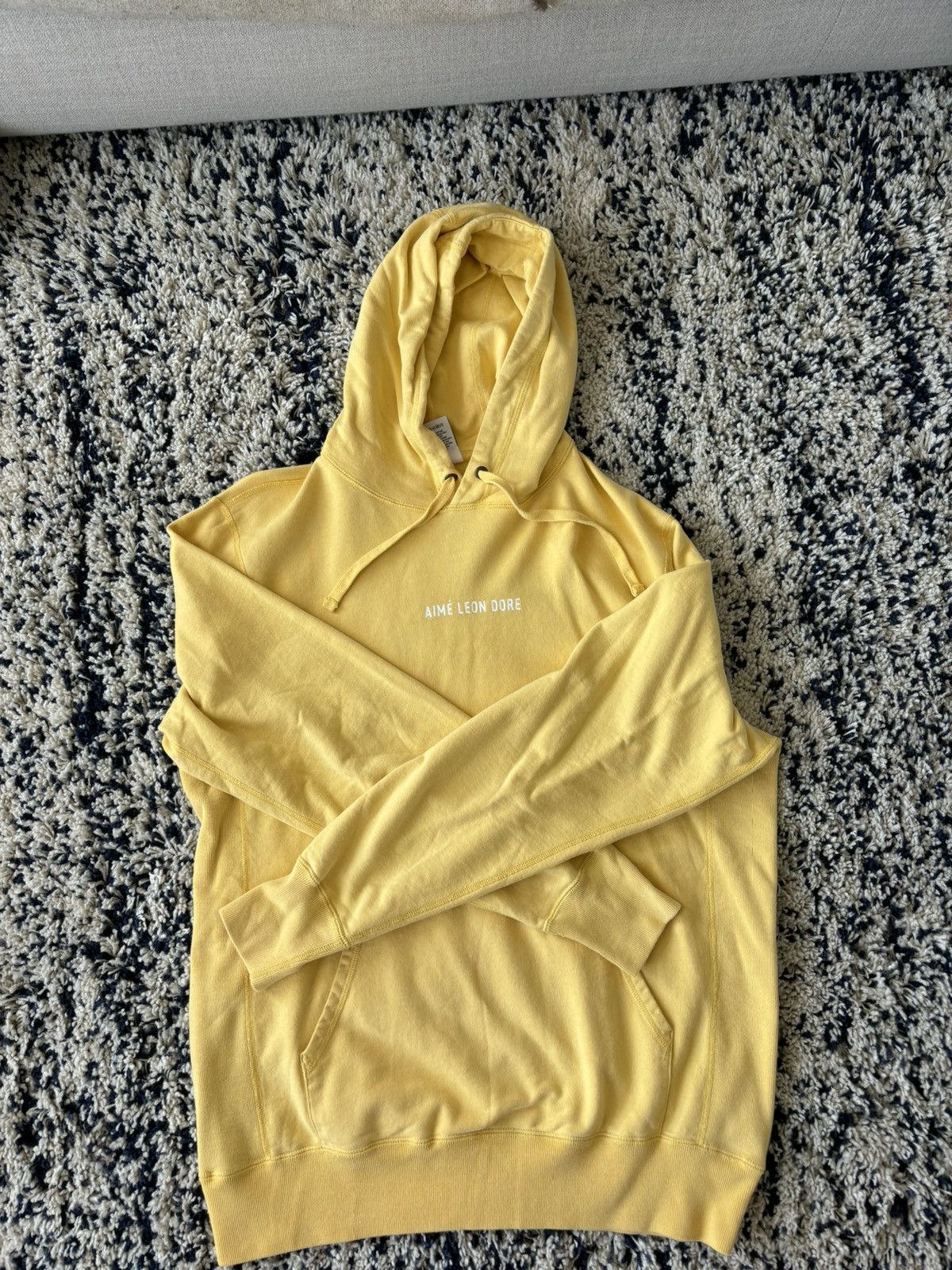 image of Aime Leon Dore Aimé Leon Dore Hoodie in Yellow, Men's (Size XL)