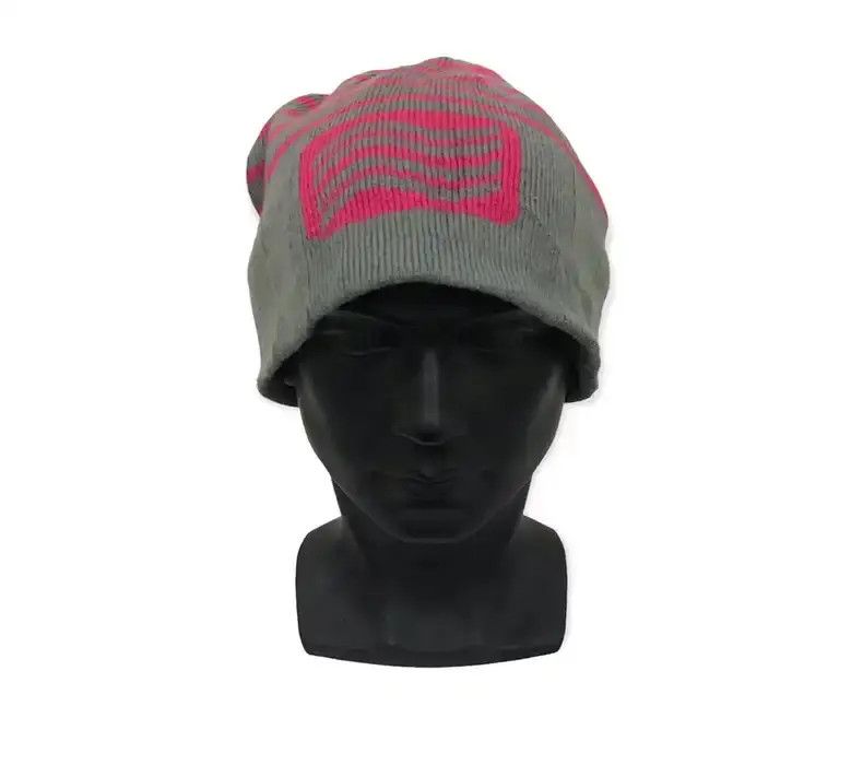 Japanese Brand × Vintage Japanese Brand Stripe Design Beanie Hat Size ONE SIZE - 1 Thumbnail