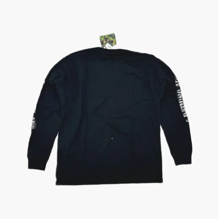 Bape A BATHING APE Men's Graphic Logo Long-Sleeve Tee Size US XL / EU 56 / 4 - 2 Thumbnail