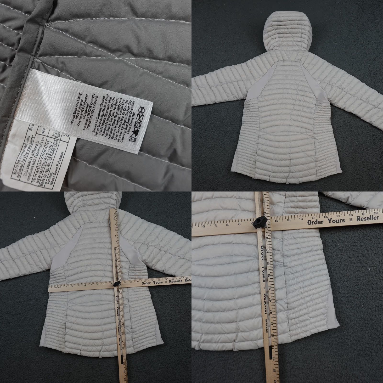 Eddie Bauer Eddie Bauer Jacket Womens XS White StormDown 800 Hooded Down Puffer Zip Size XS / US 0-2 / IT 36-38 - 8 Thumbnail