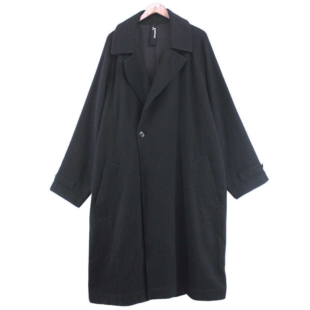 Ground Y GroundY 21aw Raglan Big COAT Raglan Big Wool Frannel Court Size US L / EU 52-54 / 3 - 1 Thumbnail