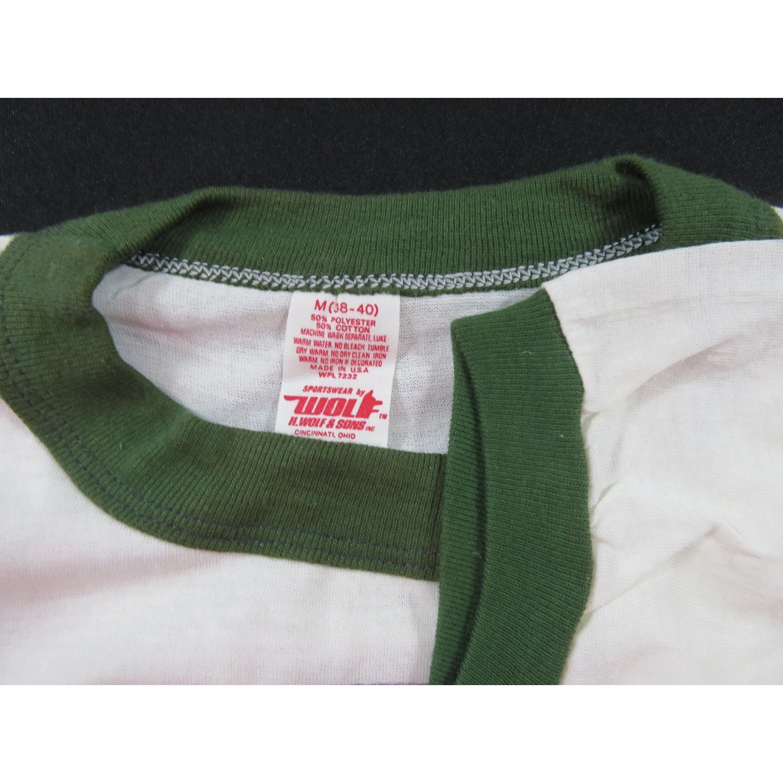 Other SHANANA Grease For Peace Rock Ringer White T-Shirt M 1970s Size US M / EU 48-50 / 2 - 4 Thumbnail