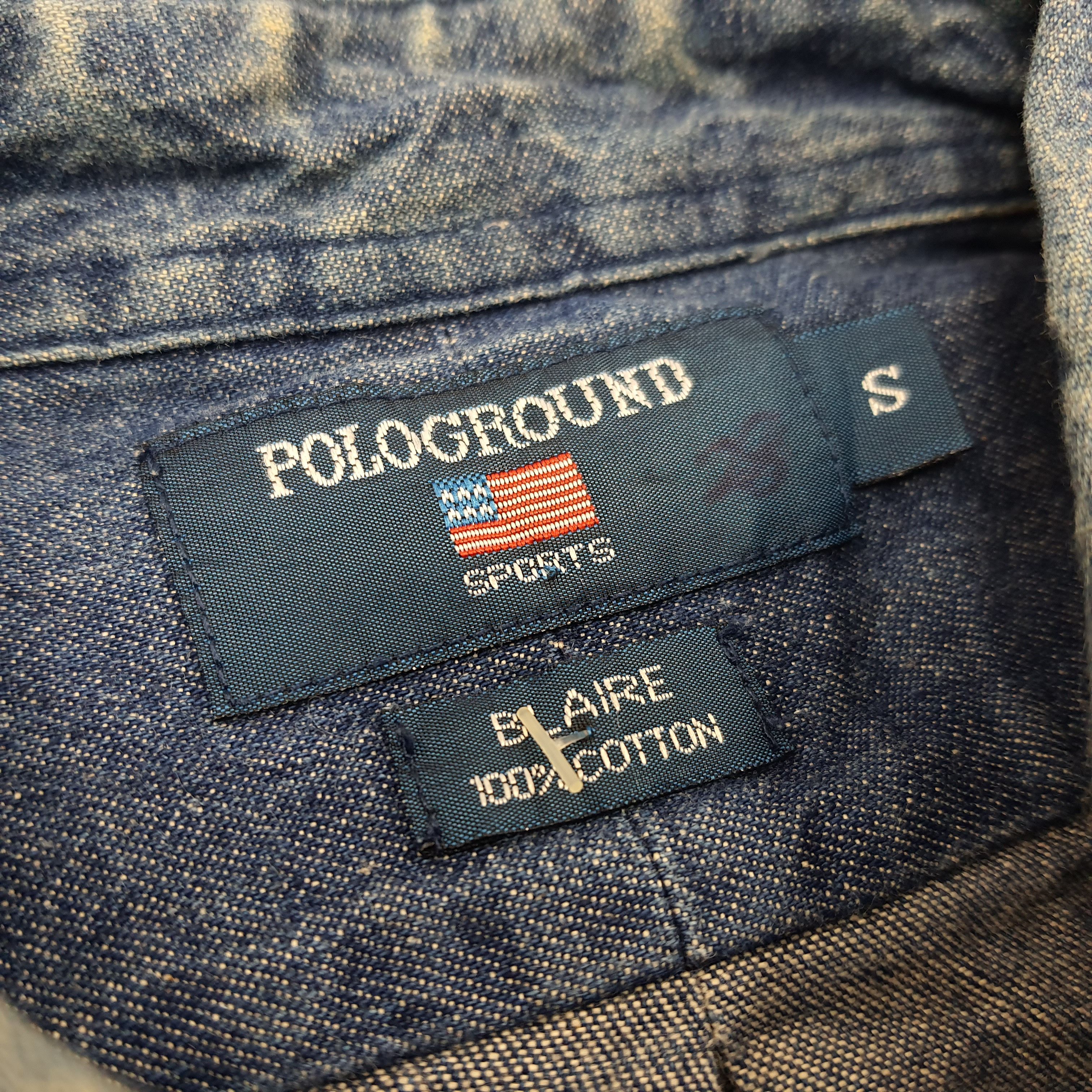 Polo Ralph Lauren Vintage PoloGround Sport Button Up Shirt C259N73 Size US M / EU 48-50 / 2 - 4 Thumbnail