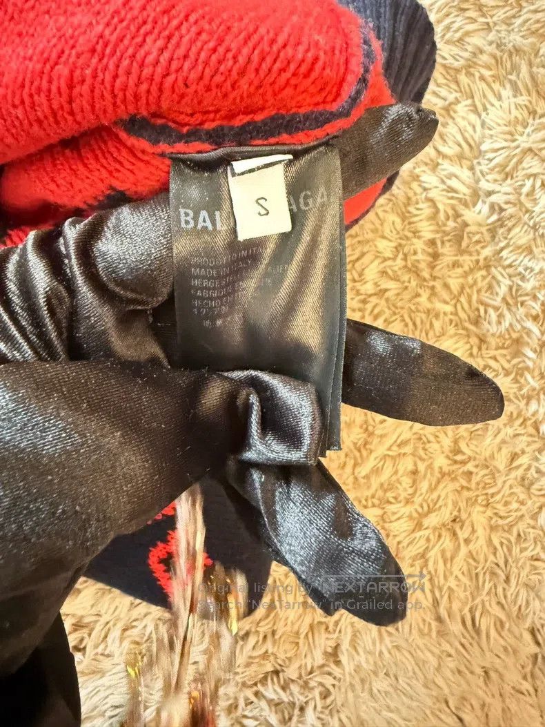 Balenciaga Balenciaga Sweater, Size S, Loose Fit, Classic Black and R Size US S / EU 44-46 / 1 - 5 Thumbnail