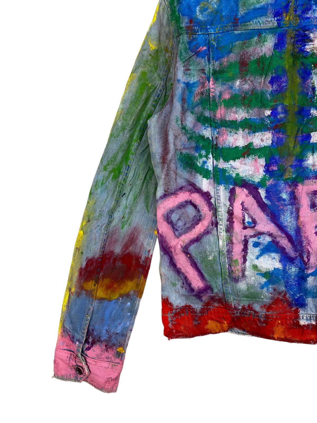 If Six Was Nine P.Grax Denim Jacket Painting Art Size US S / EU 44-46 / 1 - 6 Thumbnail