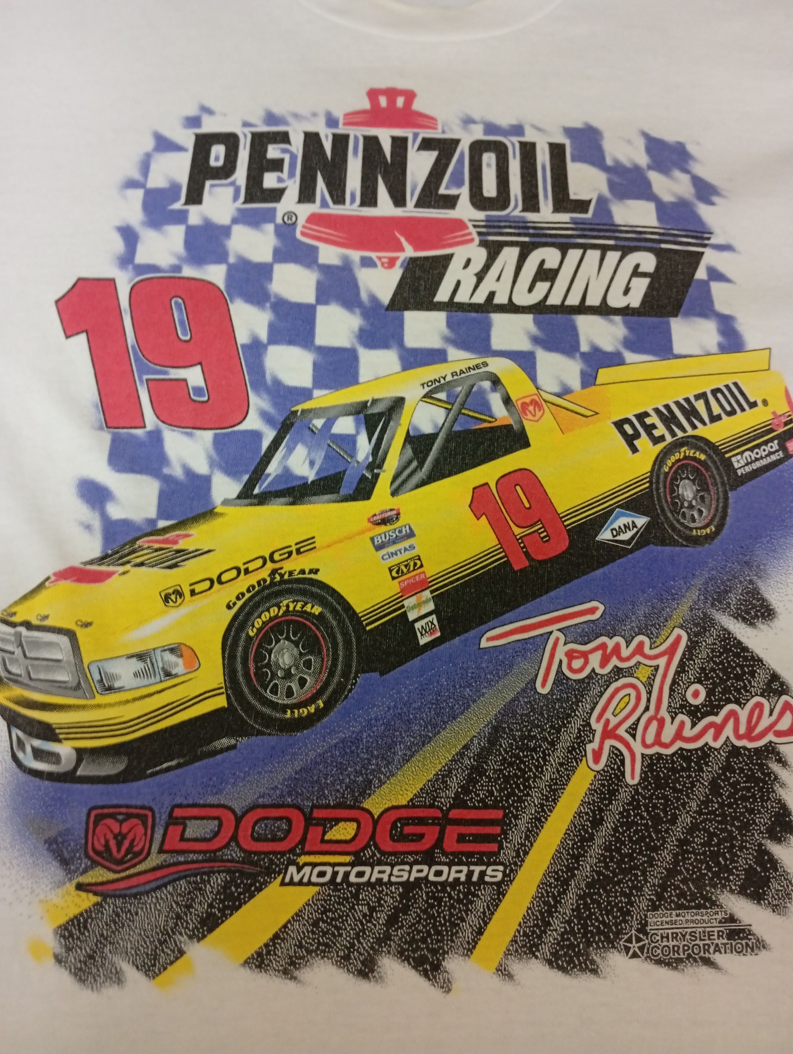 NASCAR Vintage Pennzoil x Nascar X racing Size US L / EU 52-54 / 3 - 9 Thumbnail