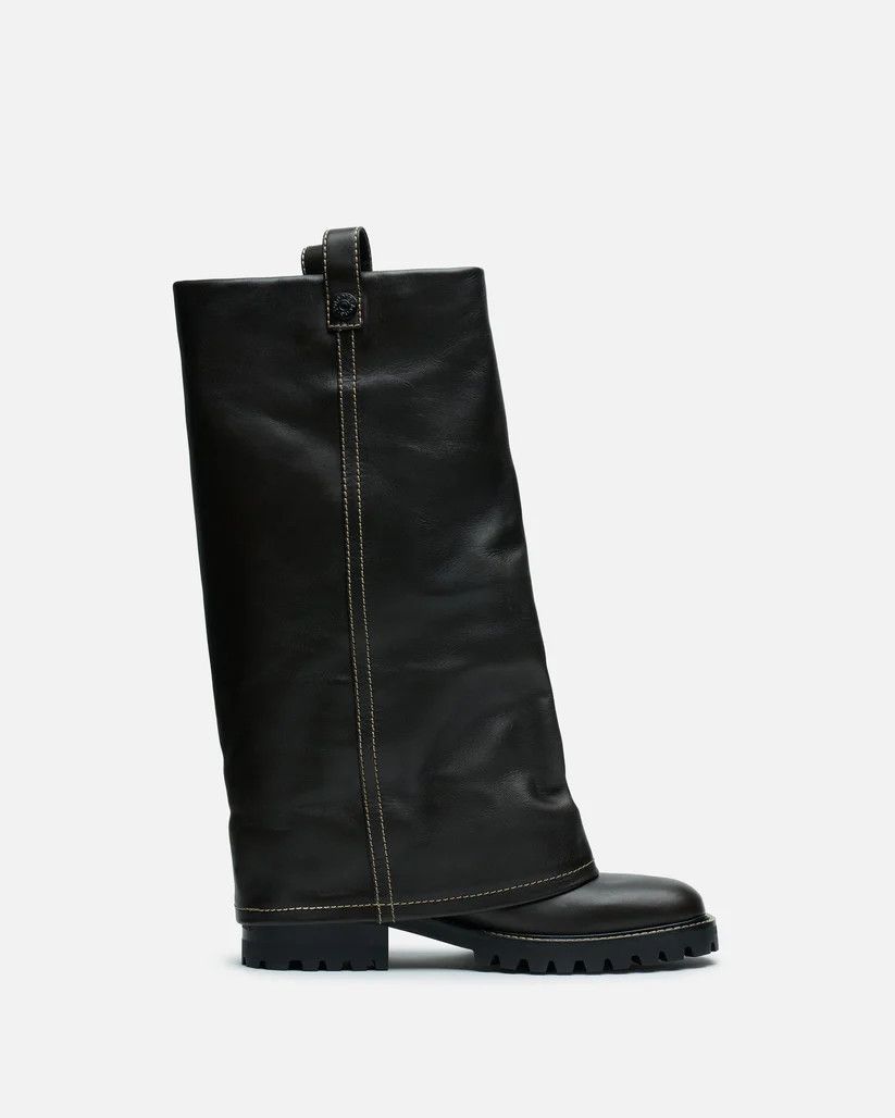 Acne Studios o1s1v1r1oon0825 Knee Hight Boot in Mocha Brown Size US 10 / EU 43 - 2 Thumbnail
