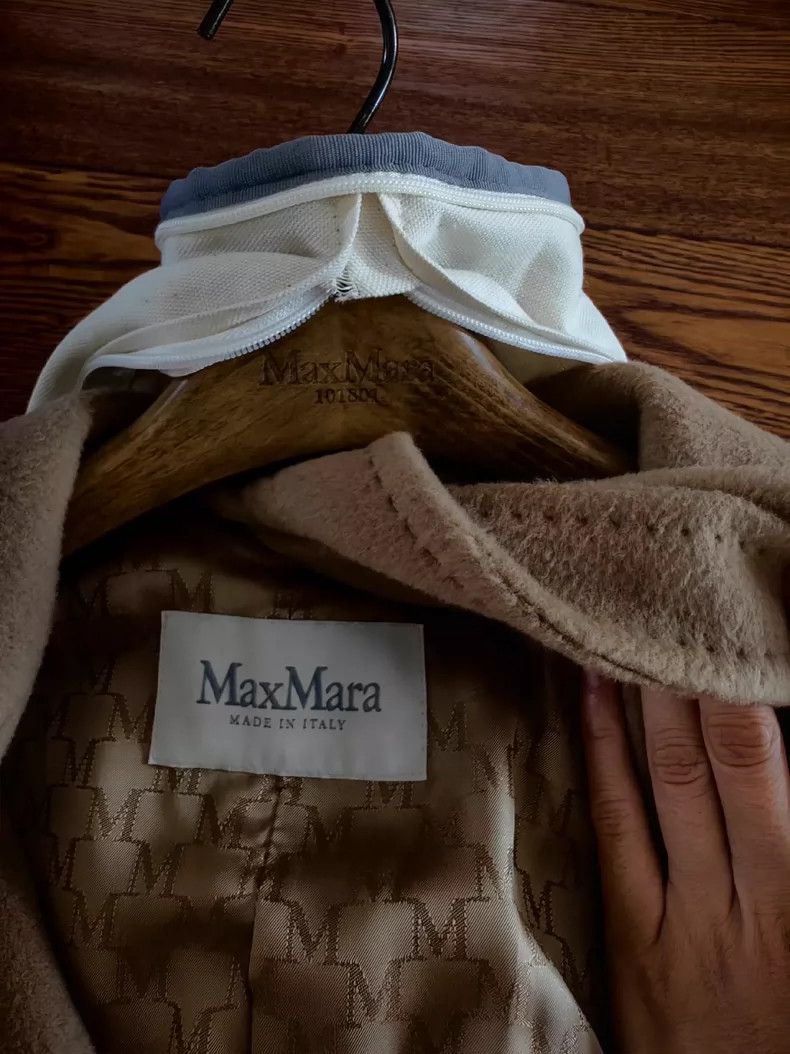 Max Mara Max Mara 101801 Madame coat camel Size S / US 4 / IT 40 - 3 Thumbnail