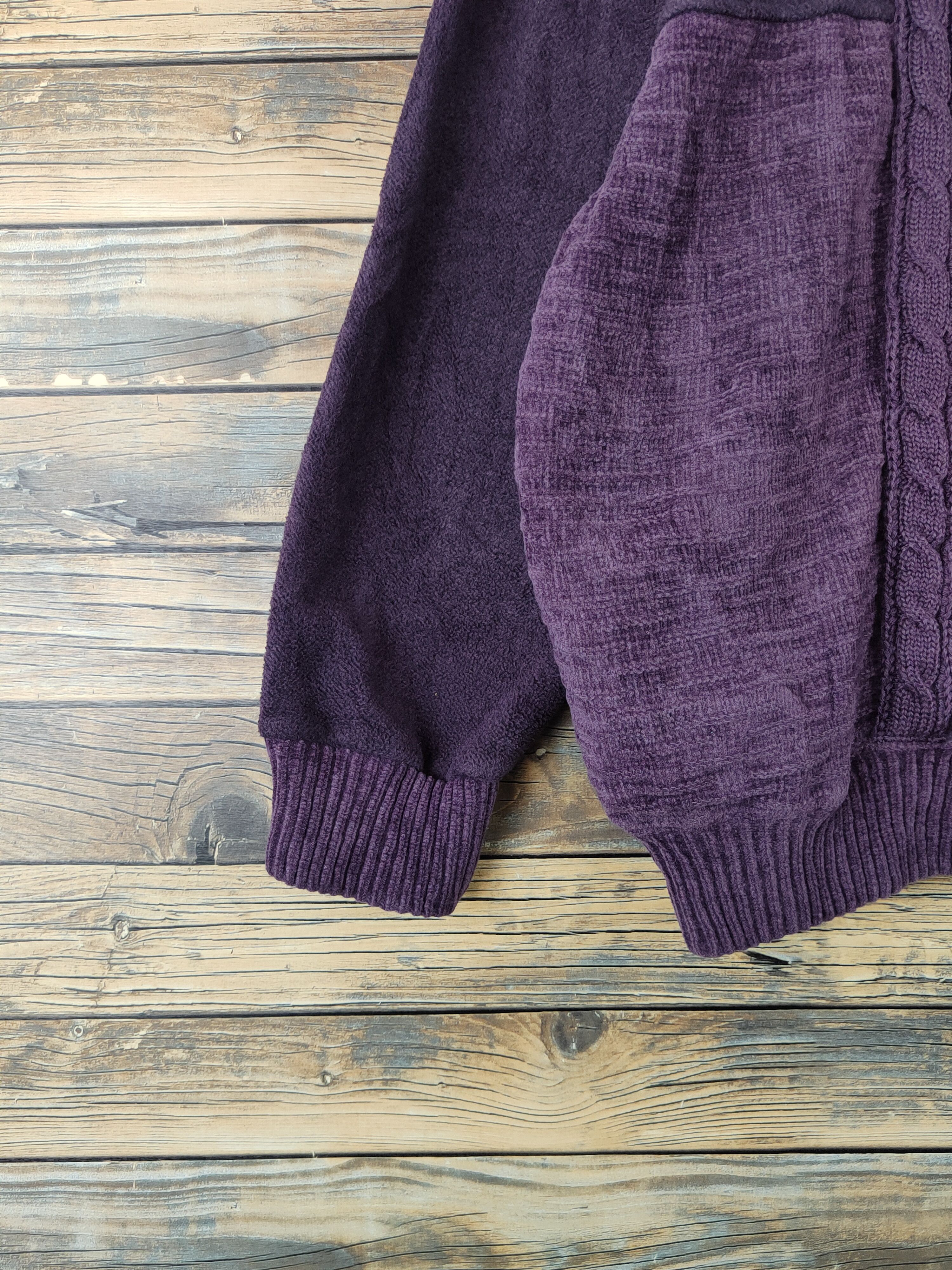 Japanese Brand × Vintage DL Short Arrow Purple Wool Sweatshirts #373 Size US L / EU 52-54 / 3 - 5 Thumbnail