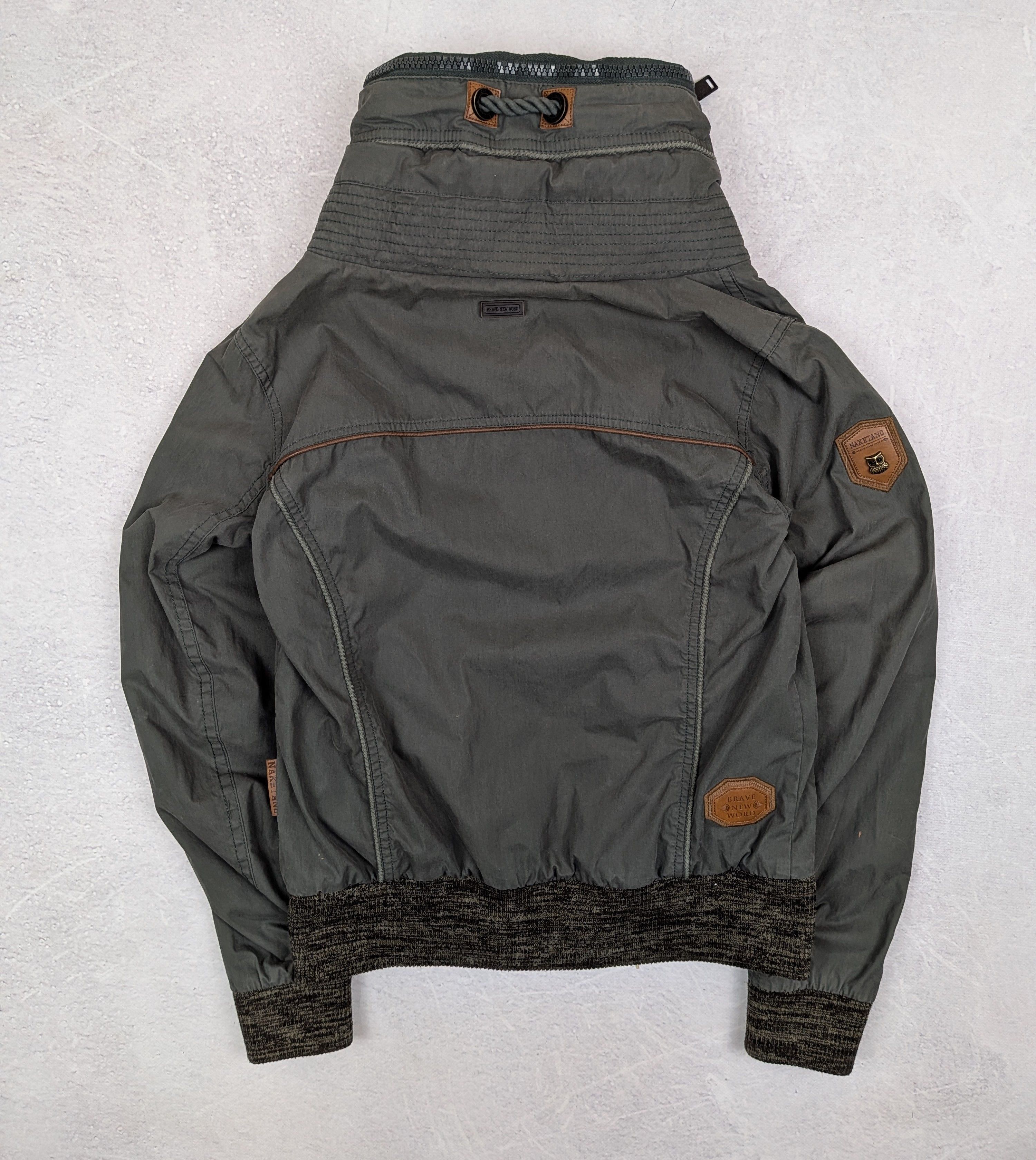 Naketano Naketano Brave New World Dark Olive Jacket Size M Size US M / EU 48-50 / 2 - 2 Thumbnail