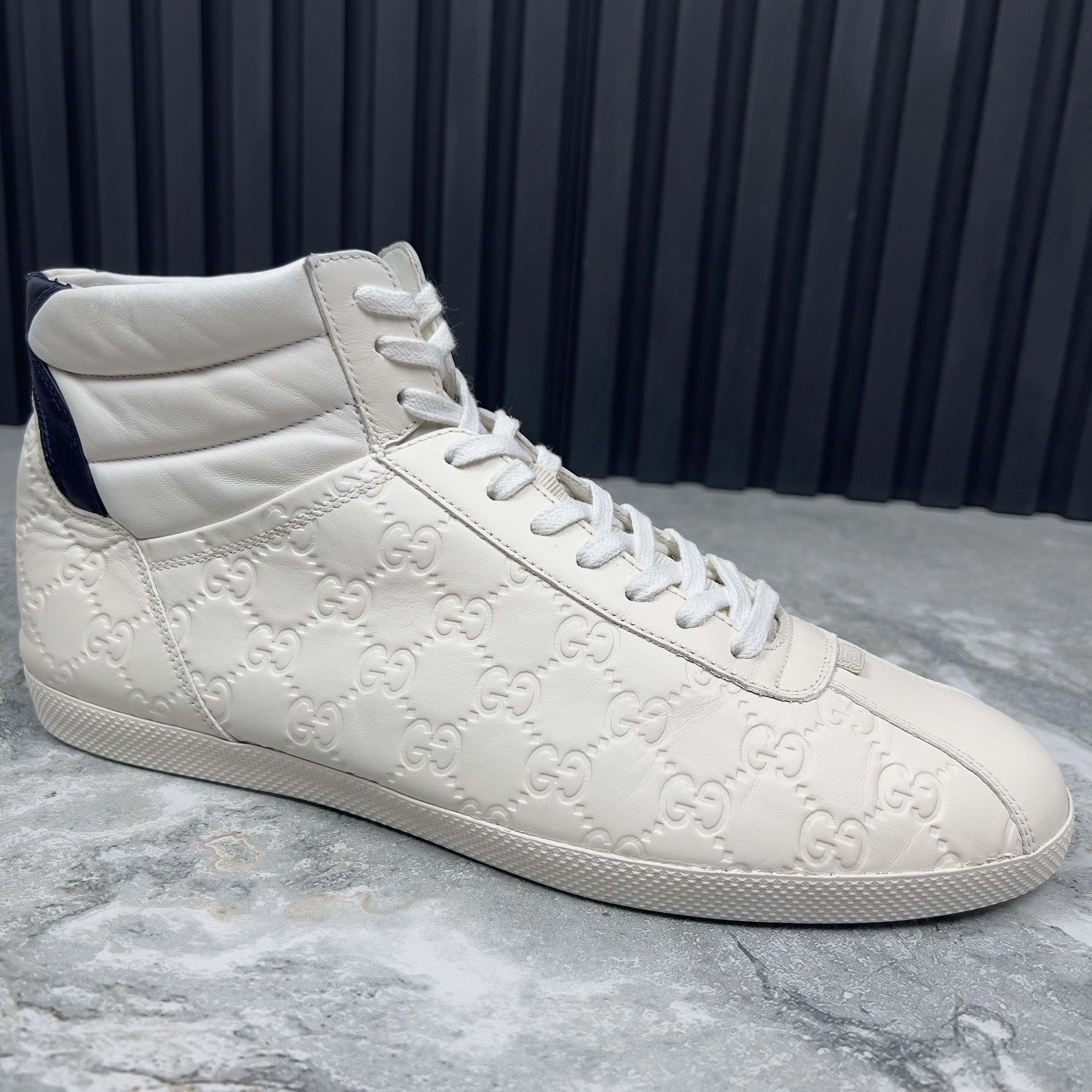 Gucci Gucci Apollo Bambi GG Monogram Sneakers Leather Size US 10.5 / EU 43-44 - 4 Thumbnail