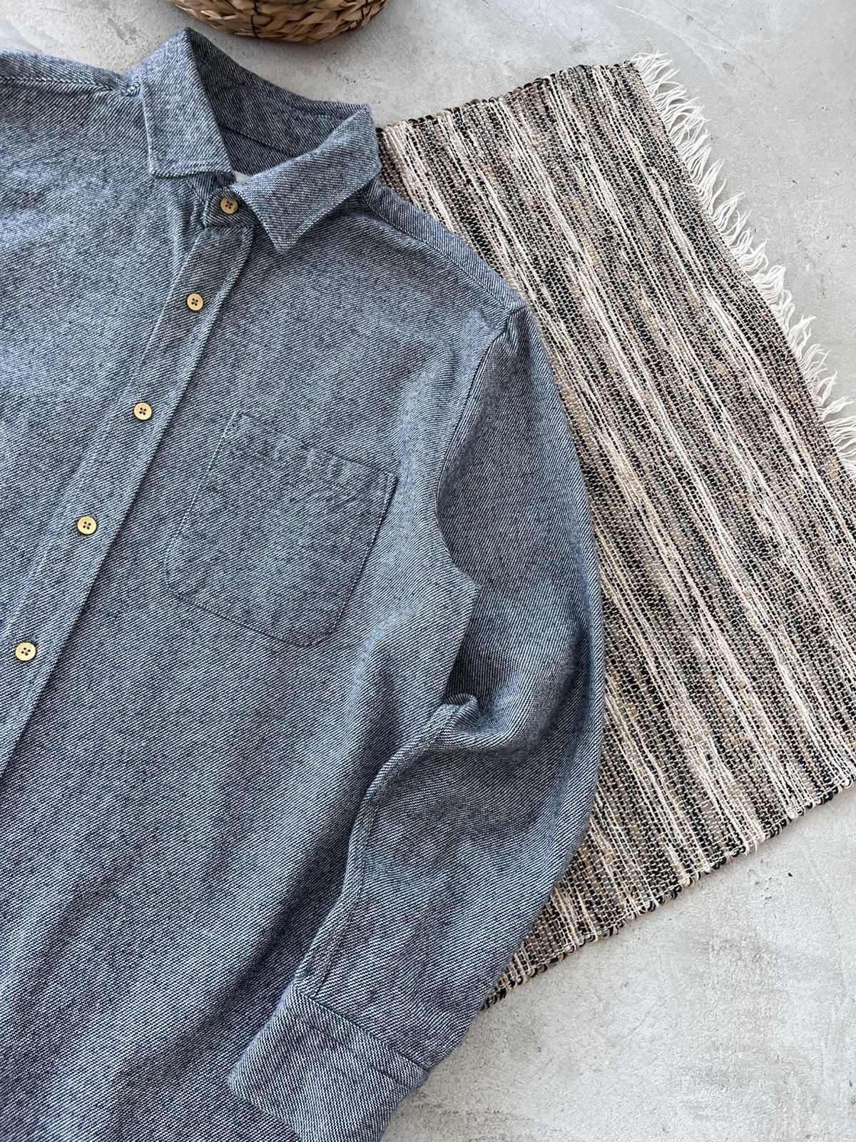 Carhartt Vintage Jam Industries Grey Denim Shirt Overshirt Avantgarde Size US XL / EU 56 / 4 - 5 Thumbnail