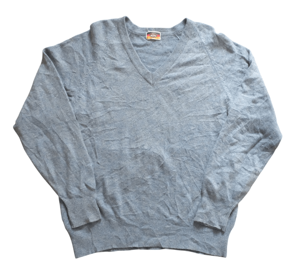 Audi Vintage Audi V-Neck Sweater Size US L / EU 52-54 / 3 - 1 Thumbnail