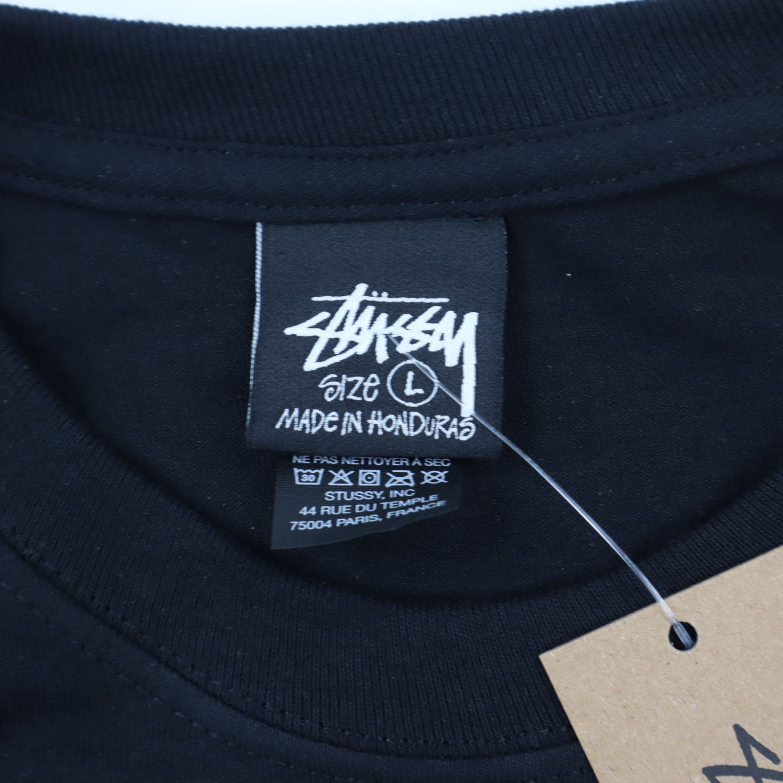 Stussy Stussy RIB CAGE 3M Long Sleeve Tee T-Shirt Black - L - NWT Size US L / EU 52-54 / 3 - 5 Thumbnail