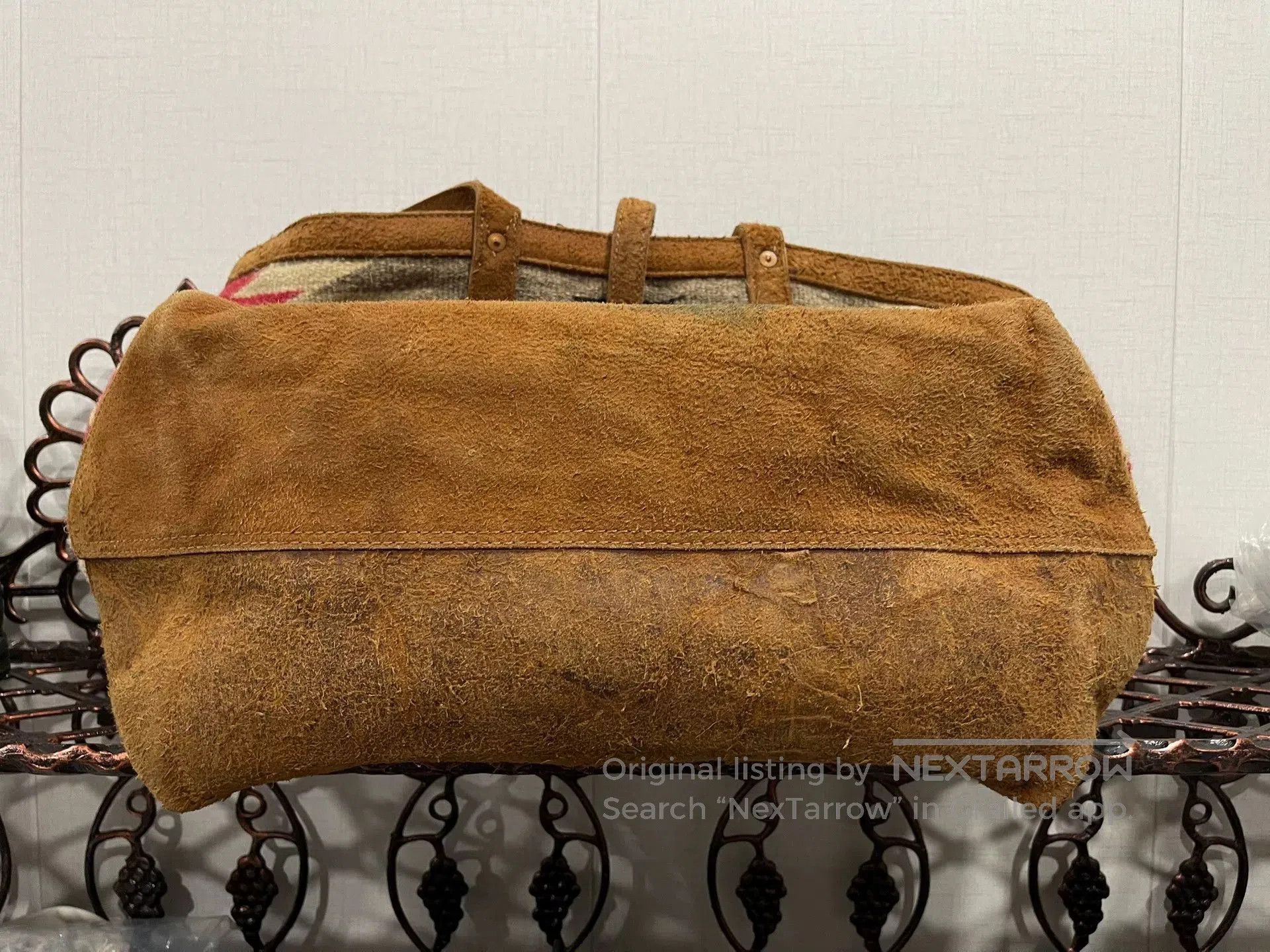 RRL Ralph Lauren RRL Vintage Wool-Cotton Tote Bag. Size ONE SIZE - 5 Thumbnail