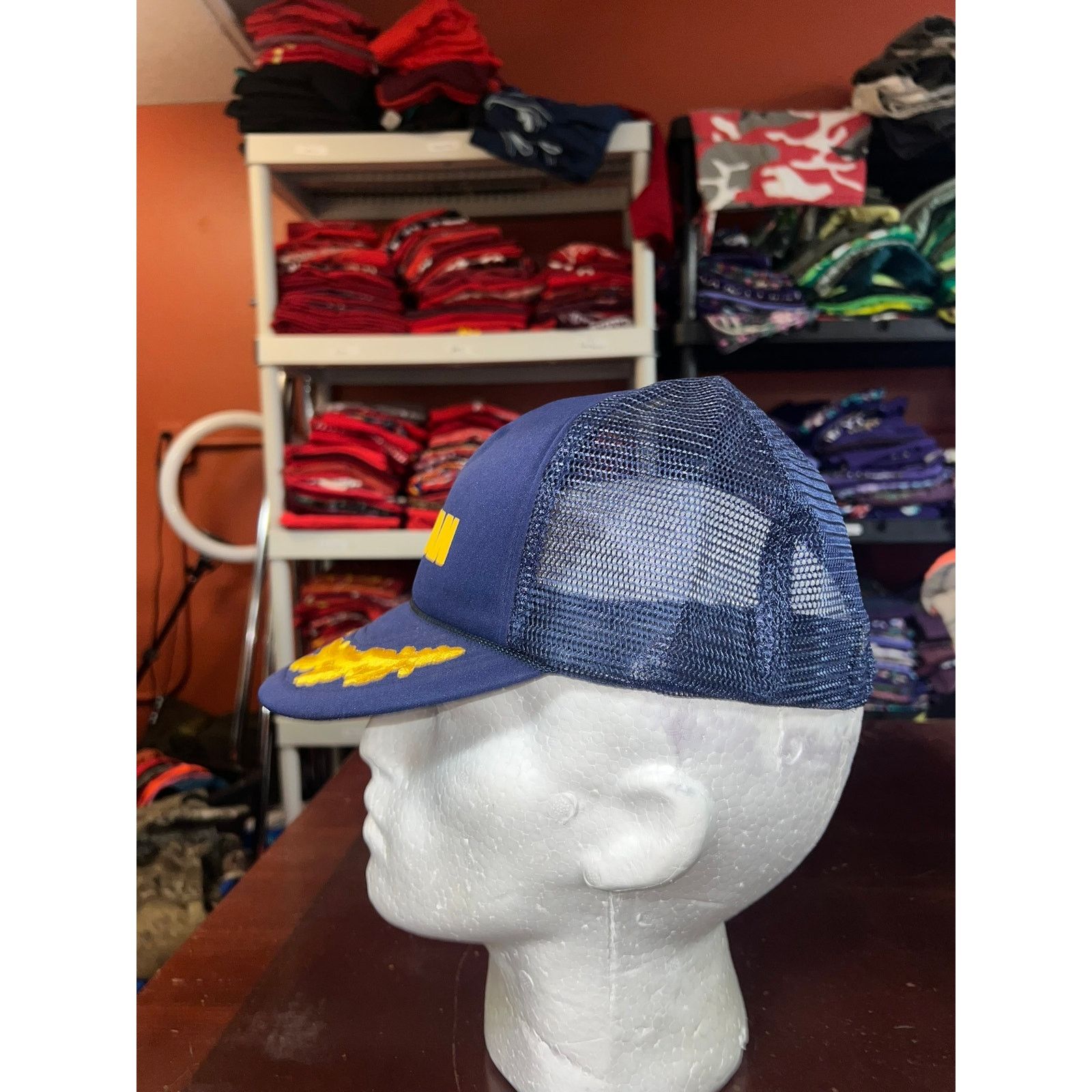 Vintage Vintage Holan Hat Blue Logo Snapback Scrambled Eggs VTG OS Size ONE SIZE - 4 Thumbnail