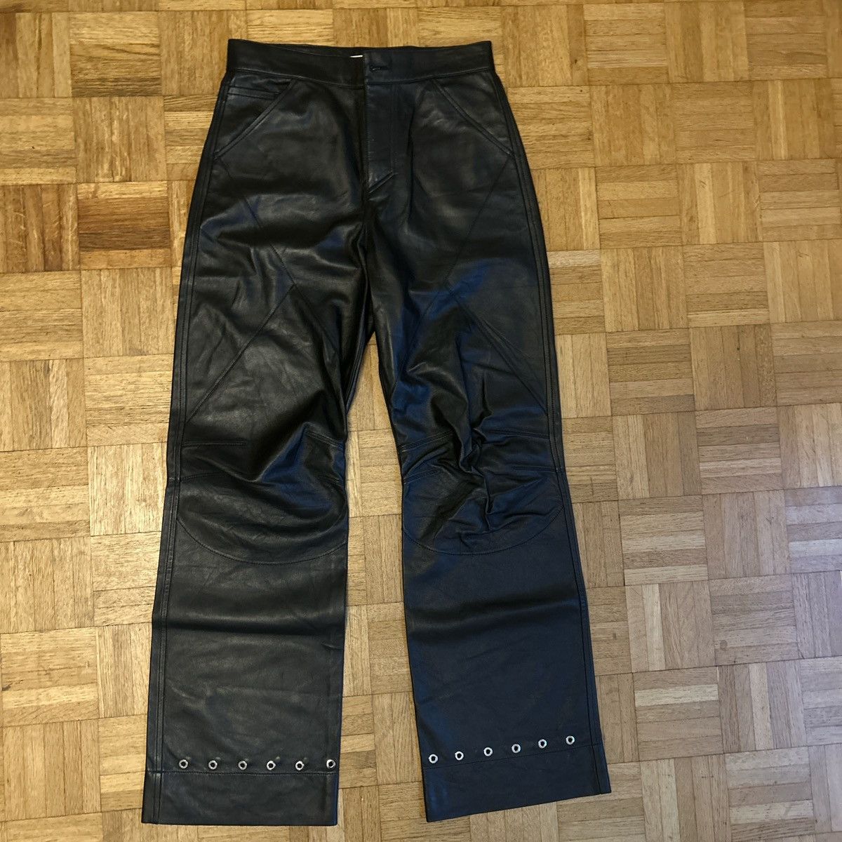 Ximon Lee Ximon Lee Biker Leather Pants. Size US 29 - 1 Thumbnail