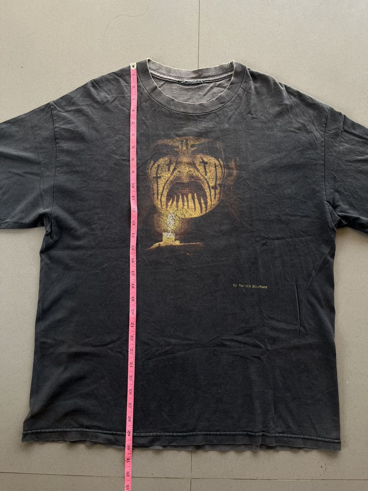 Band Tees VINTAGE 90S KING DIAMOND BY YANNICK BOUCHARD T-SHIRT METAL Size US L / EU 52-54 / 3 - 9 Thumbnail