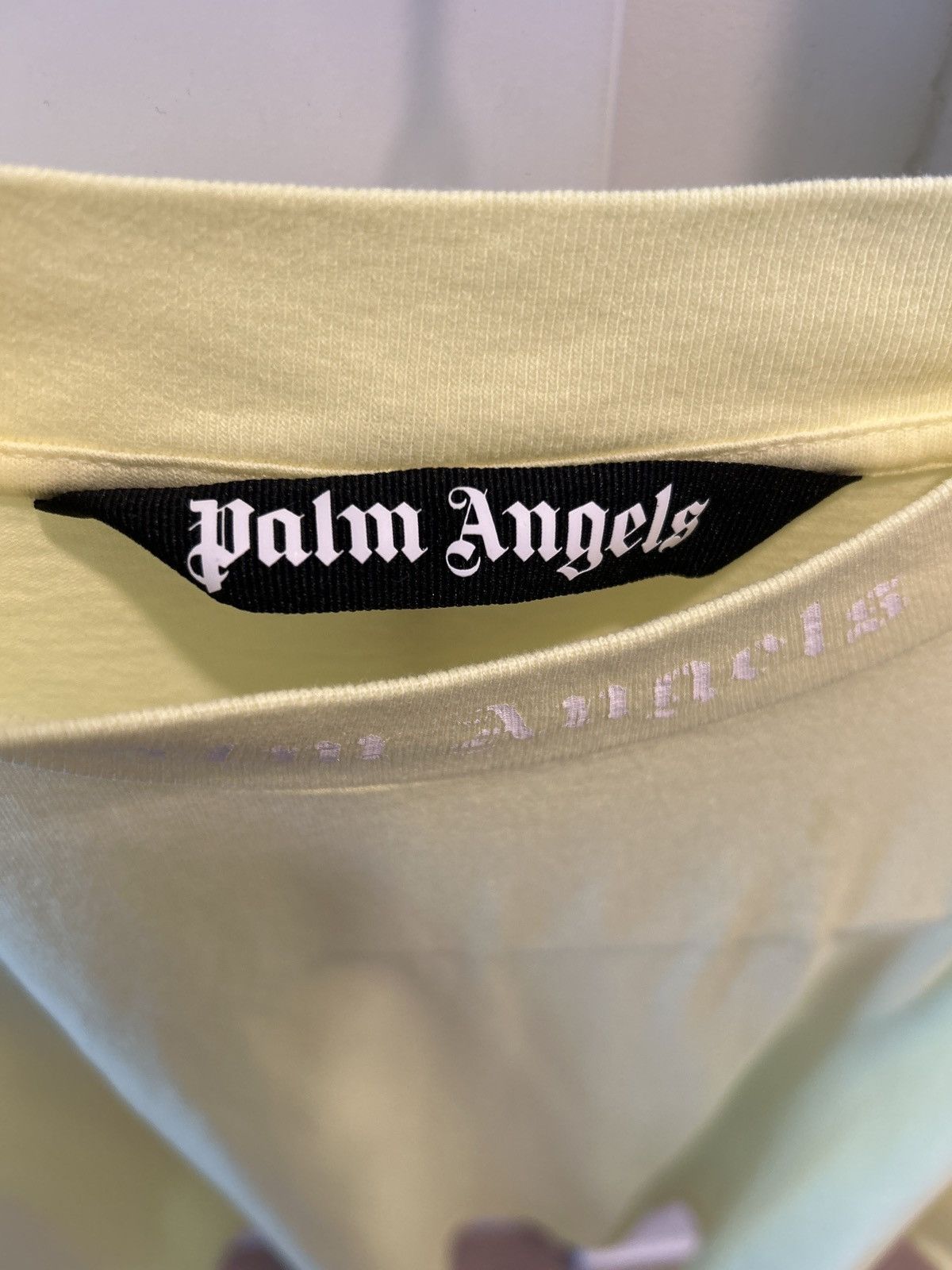 Palm Angels Palm Angels Yellow Classic Logo Oversized Tee $230 Size US XS / EU 42 / 0 - 4 Thumbnail