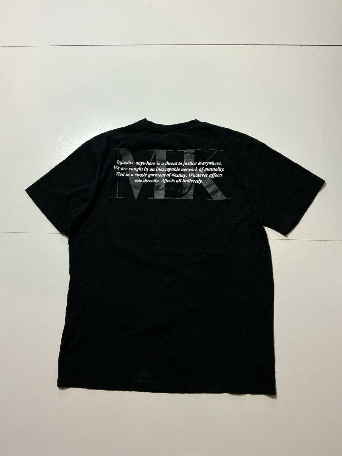 Shoe Palace Martin Luther King Jr Injustice Anywhere Is A Threat T-Shirt Size US L / EU 52-54 / 3 - 2 Thumbnail