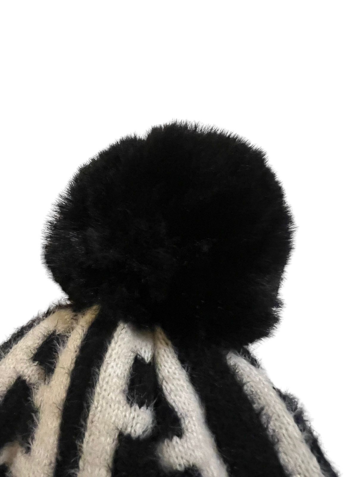 Fendi Fendi Zucca Mohair Beanie Hat Size ONE SIZE - 3 Thumbnail