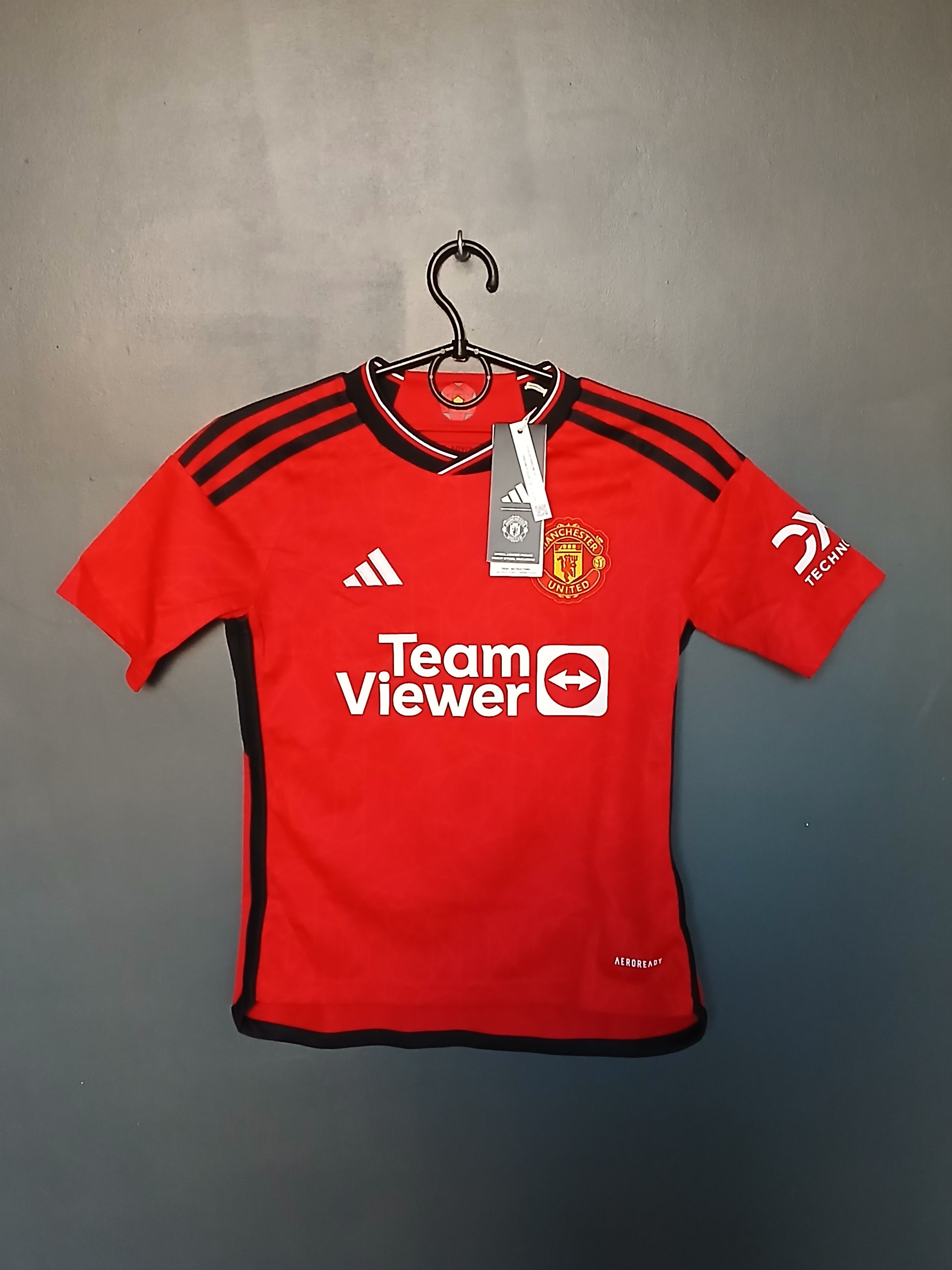 Adidas KIDS Manchester United 23/24 Home Football Jersey T-Shirt Size US S / EU 44-46 / 1 - 1 Thumbnail