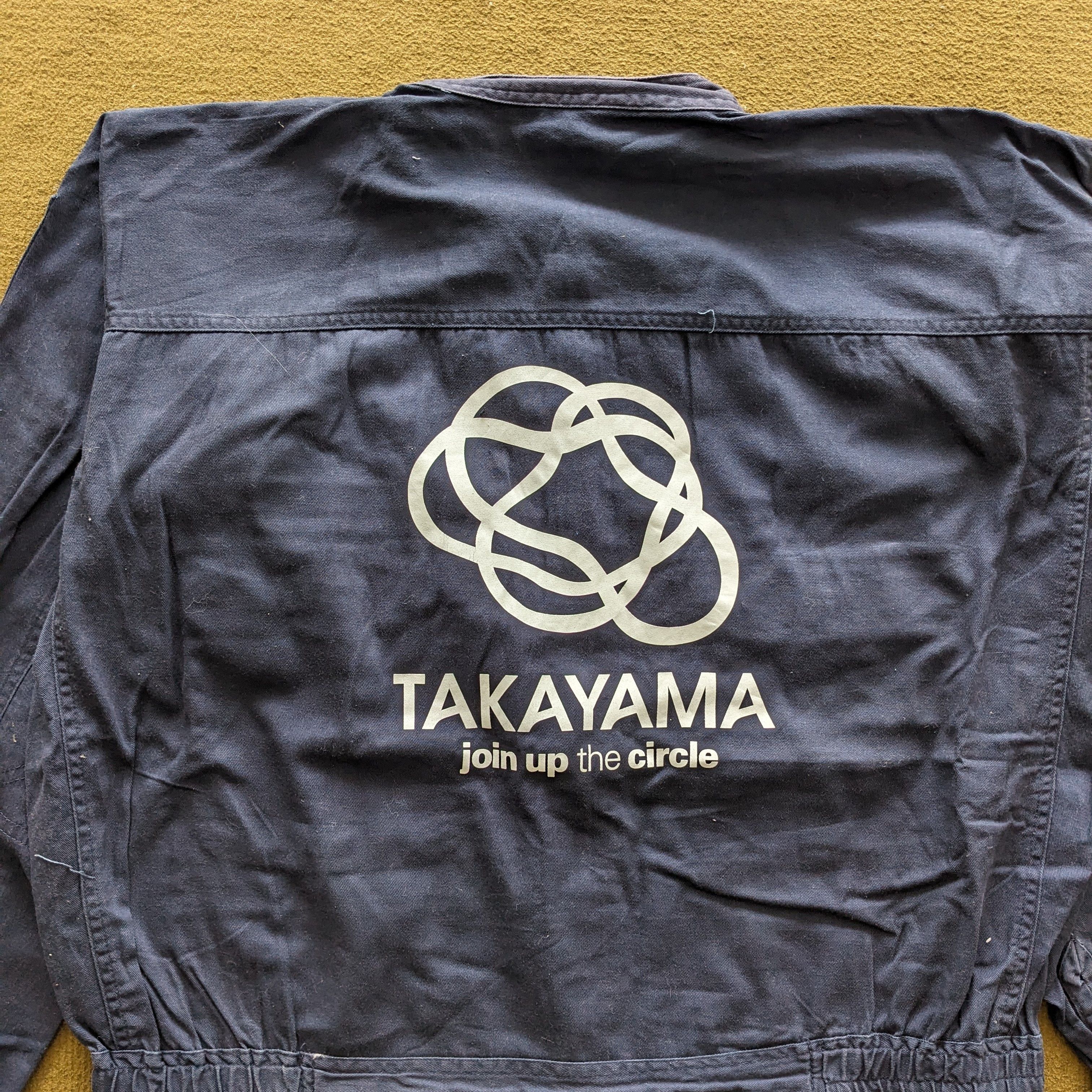 Japanese Brand Vintage TAKAYAMA Japanese Brand Coverall Workwear Jacket Size US XL / EU 56 / 4 - 2 Thumbnail