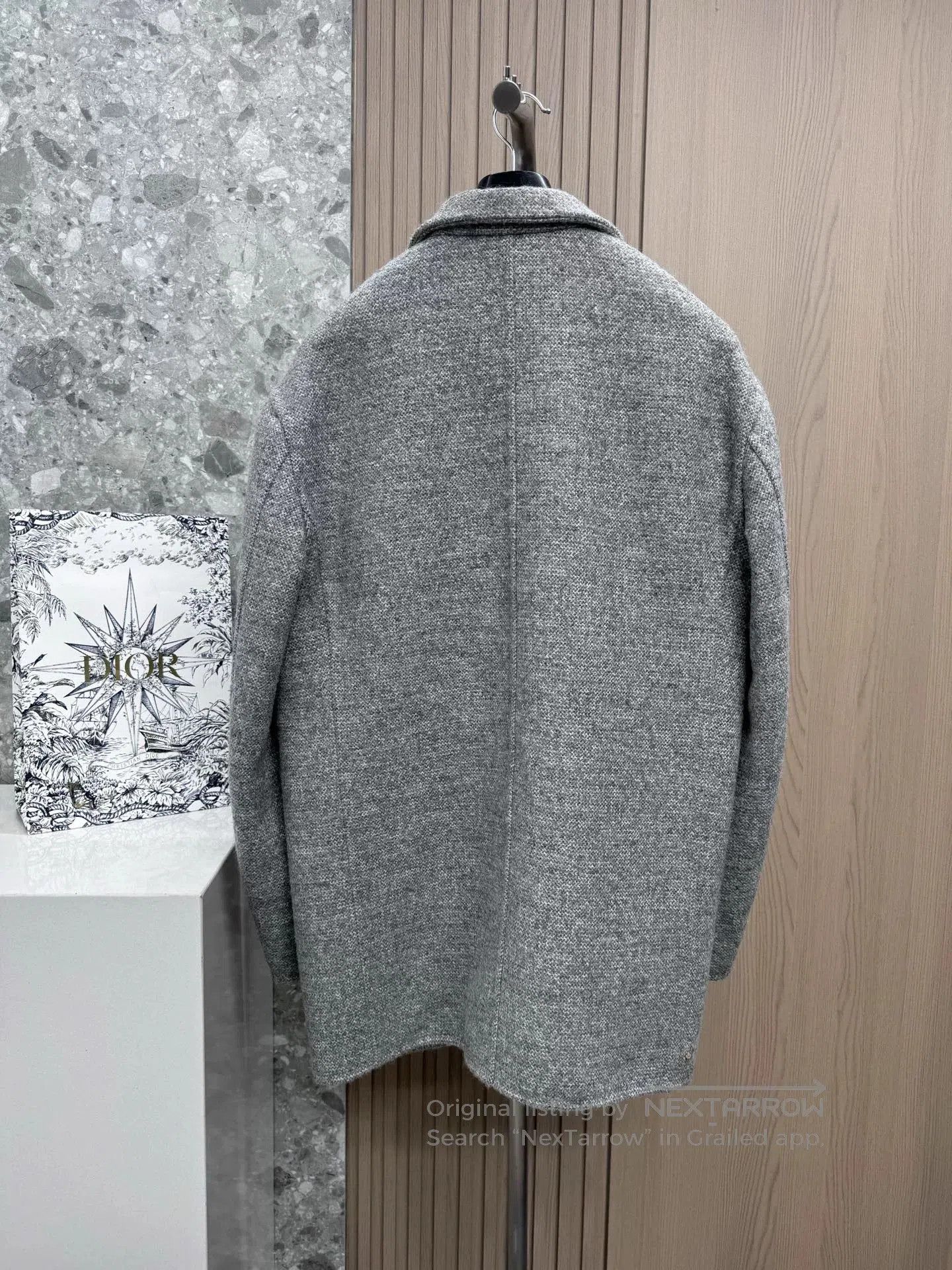 Dior Dior 2024 Autumn Winter Gray Wool Coat. Size US L / EU 52-54 / 3 - 3 Thumbnail