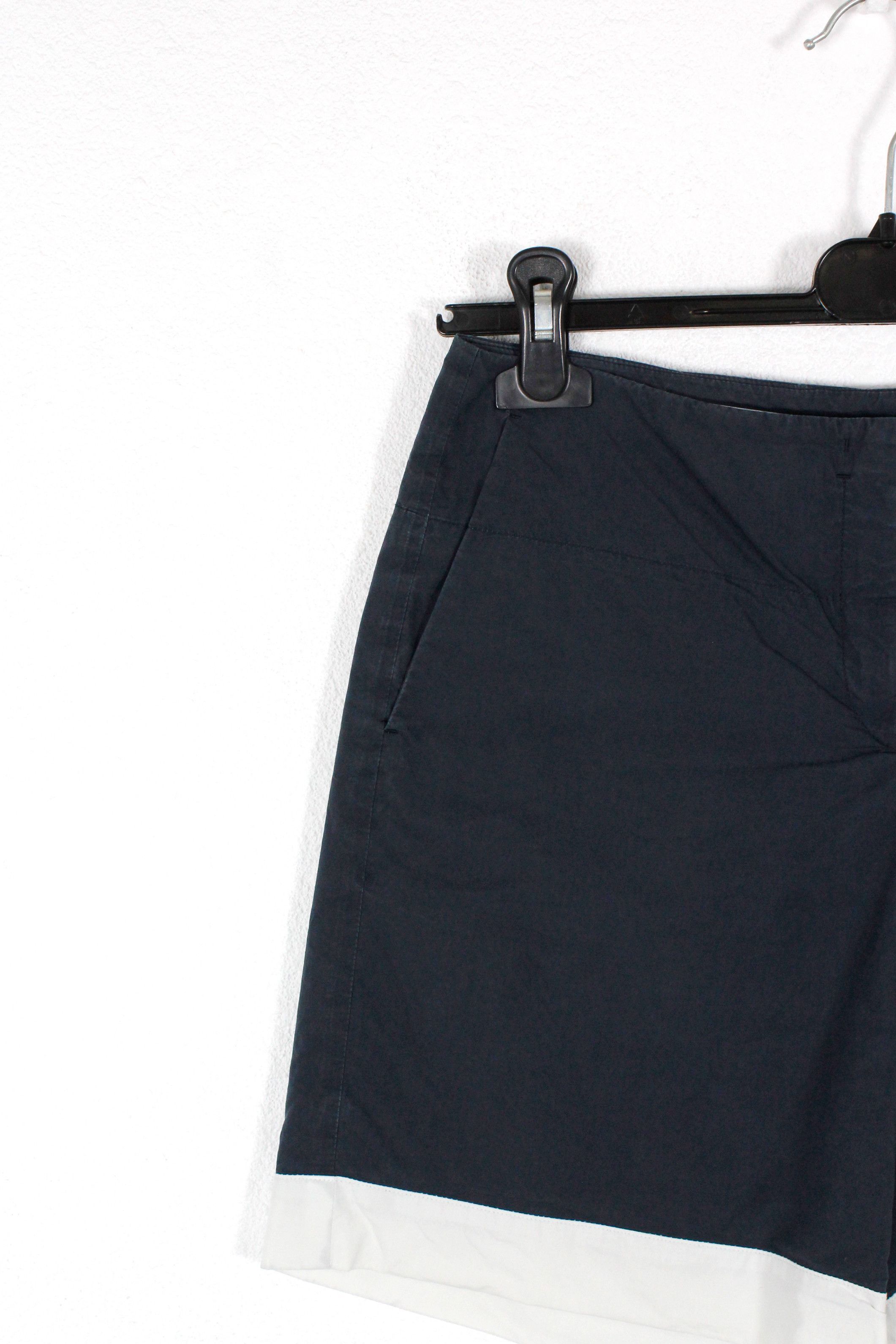 Jil Sander Jil Sander Sport Navy Cotton Casual Shorts 34 NZ Size 25" / US 0 / IT 36 - 3 Thumbnail