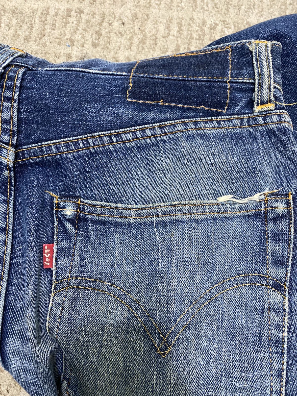 Levi's × Levi's Vintage Clothing × Vintage W31x31 vintage levi's 501ZX redline big E distressed Size US 31 - 8 Thumbnail