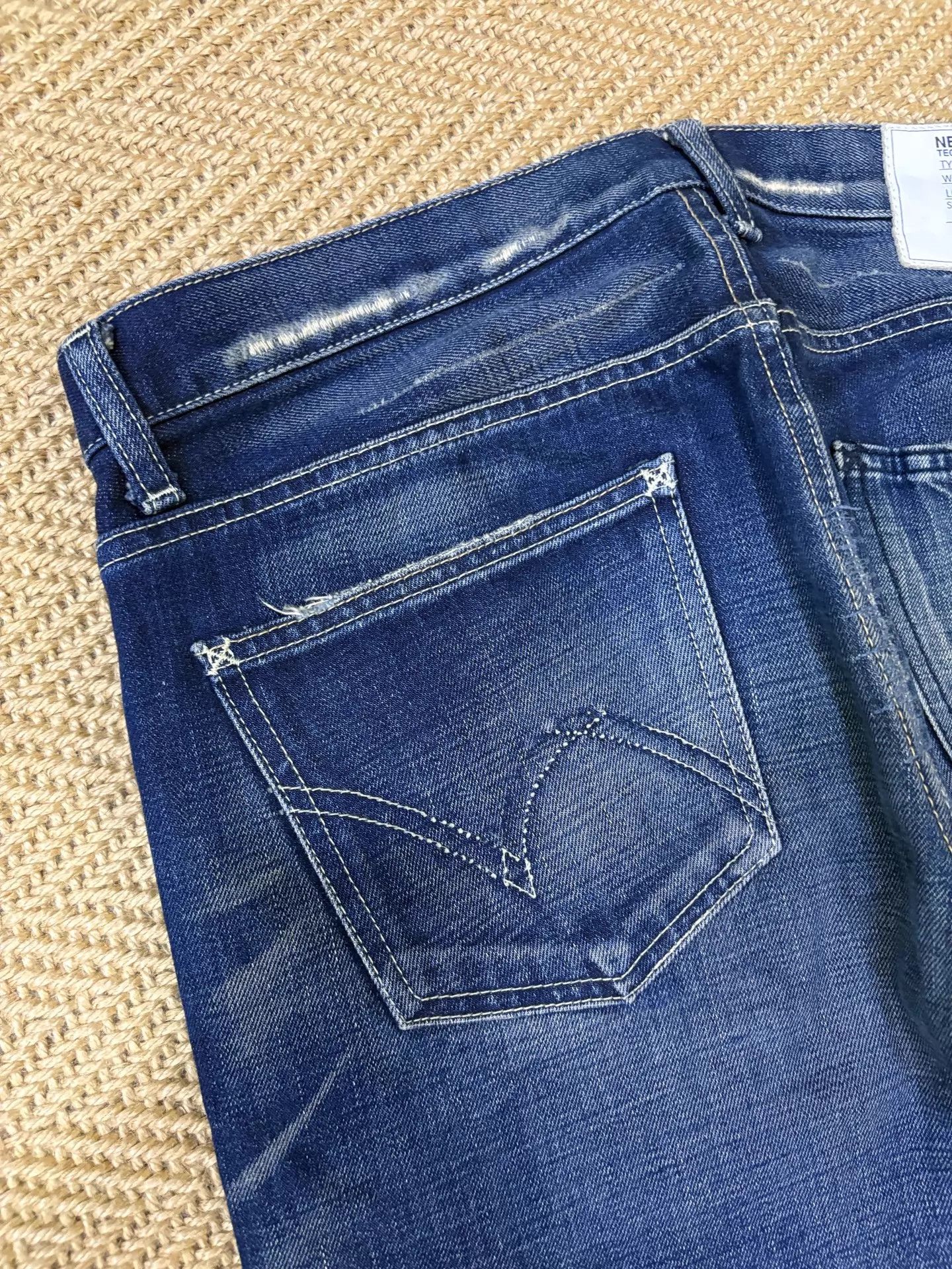 Neighborhood Neighborhood '05 Lightning Wash Slash Narrow M Jean Size US 32 / EU 48 - 4 Thumbnail