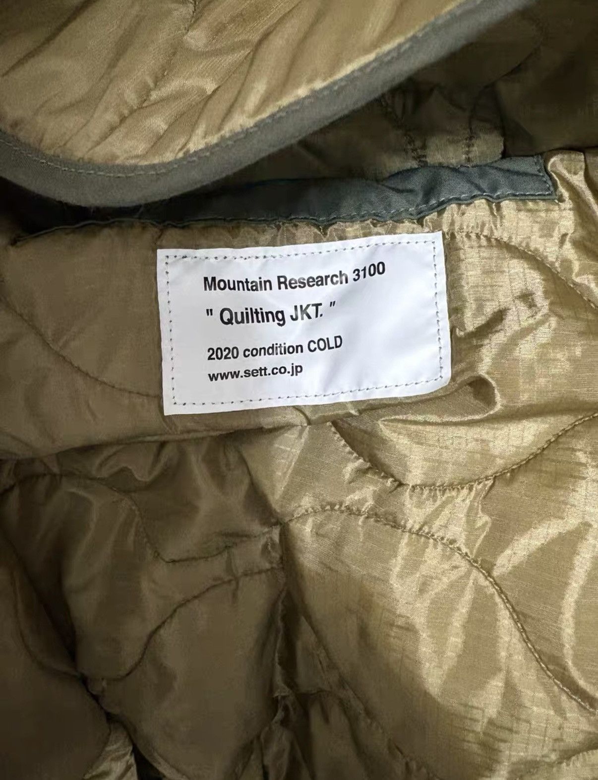 Mountain Research Mountain Research Quilted Mask Jacket Size US L / EU 52-54 / 3 - 6 Thumbnail
