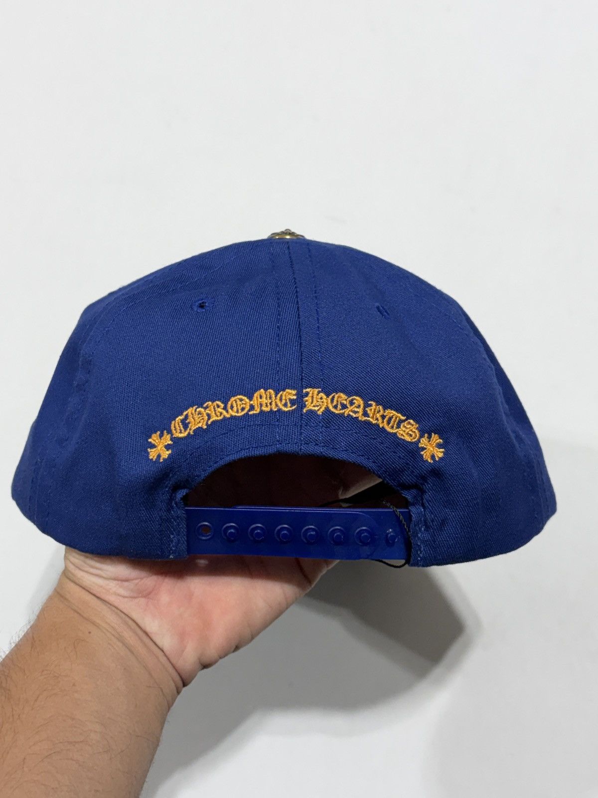 Chrome Hearts Chrome Hearts CH Baseball Cap Blue/Yellow Size ONE SIZE - 5 Thumbnail