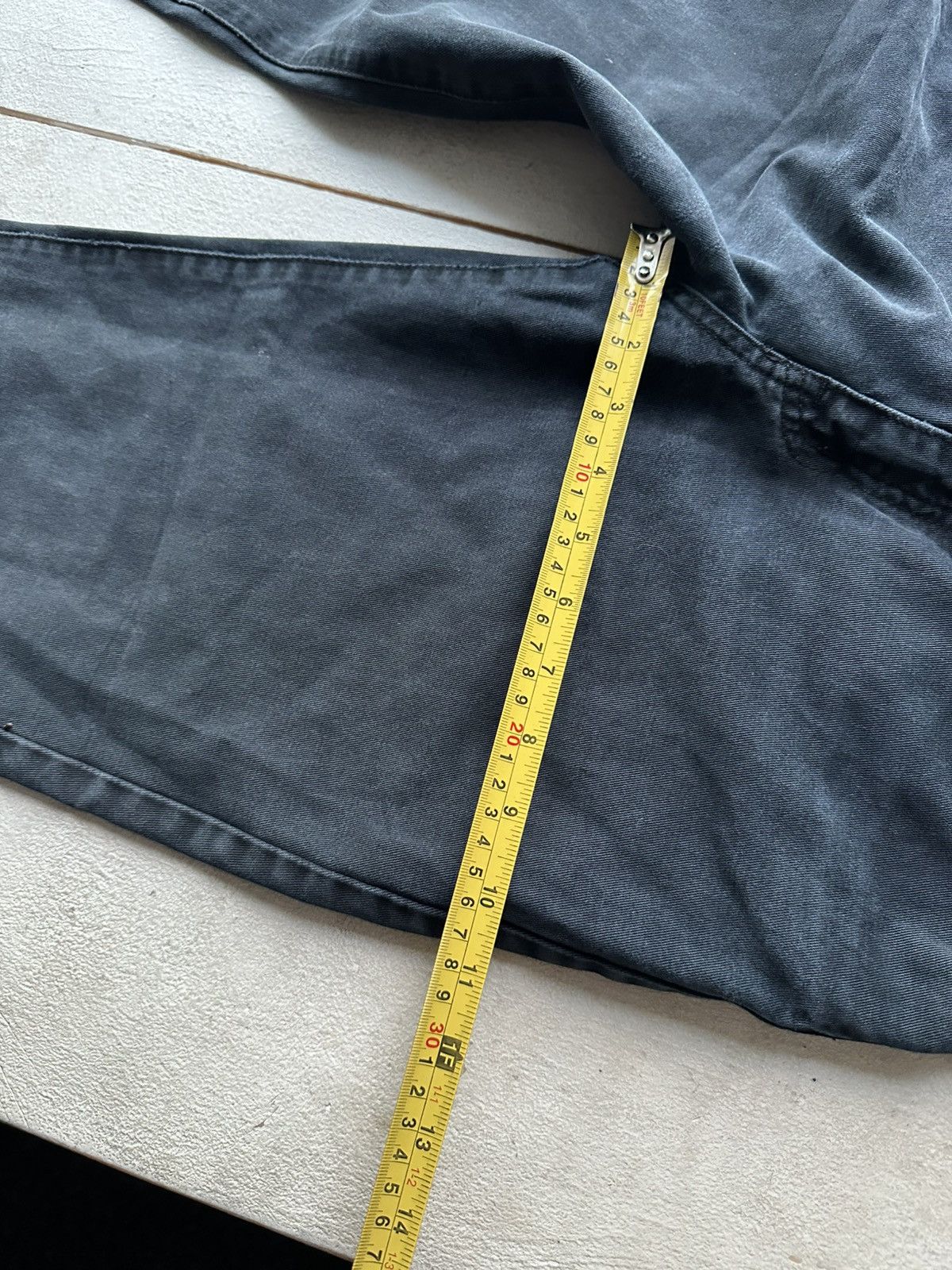 Armani 🚨Y2K WOMEN ARMANI JEANS WITH LOGO AVANT GARDE DENIM PANTS Size 29" - 17 Thumbnail