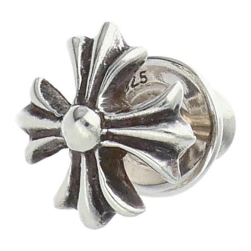 Chrome Hearts Chrome Hearts Plus Stud Silver Earring Size ONE SIZE - 1 Thumbnail