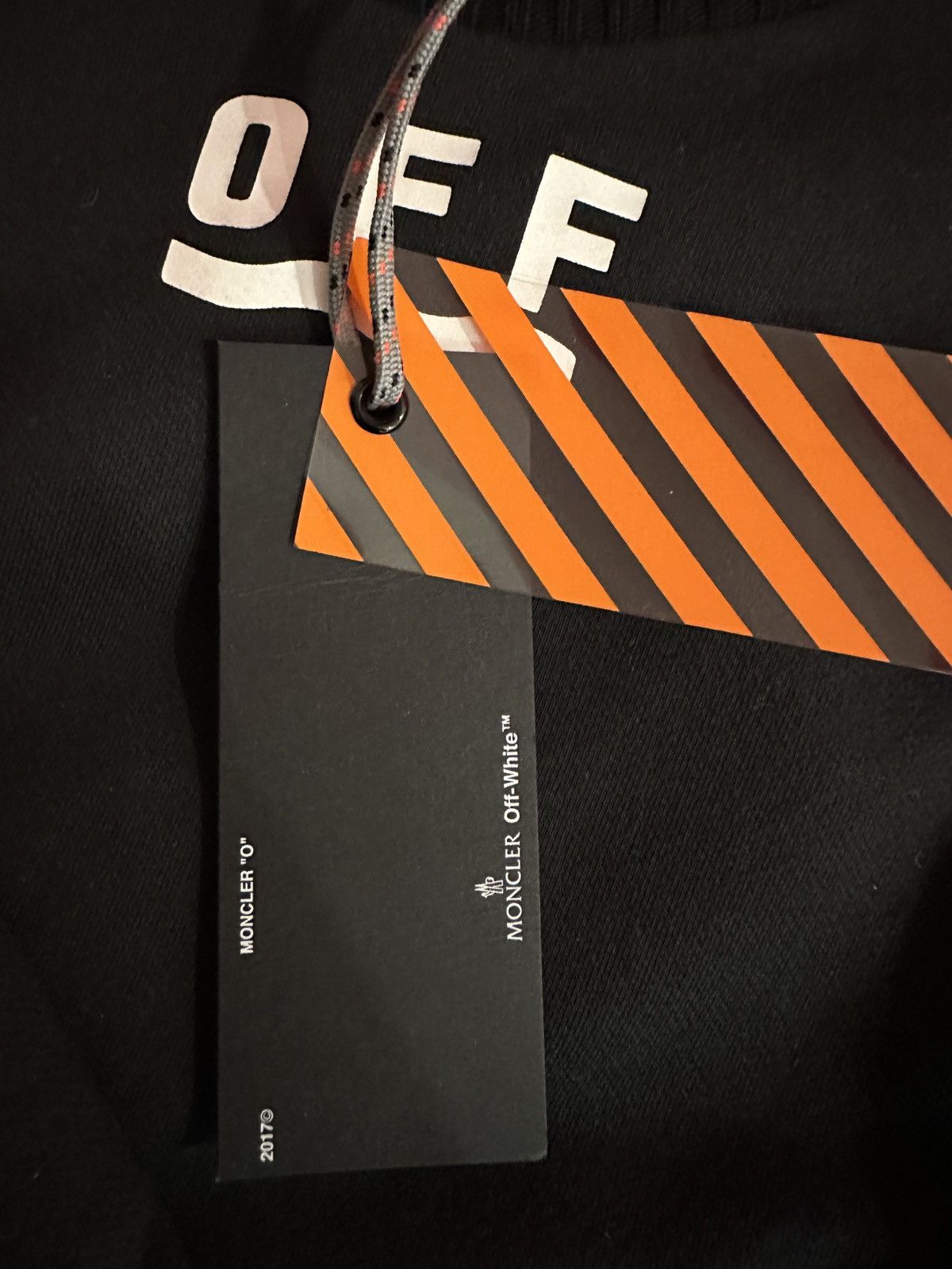 Moncler × Off-White Moncler x Off-White Black Swan Crew Sweat Size US S / EU 44-46 / 1 - 7 Thumbnail