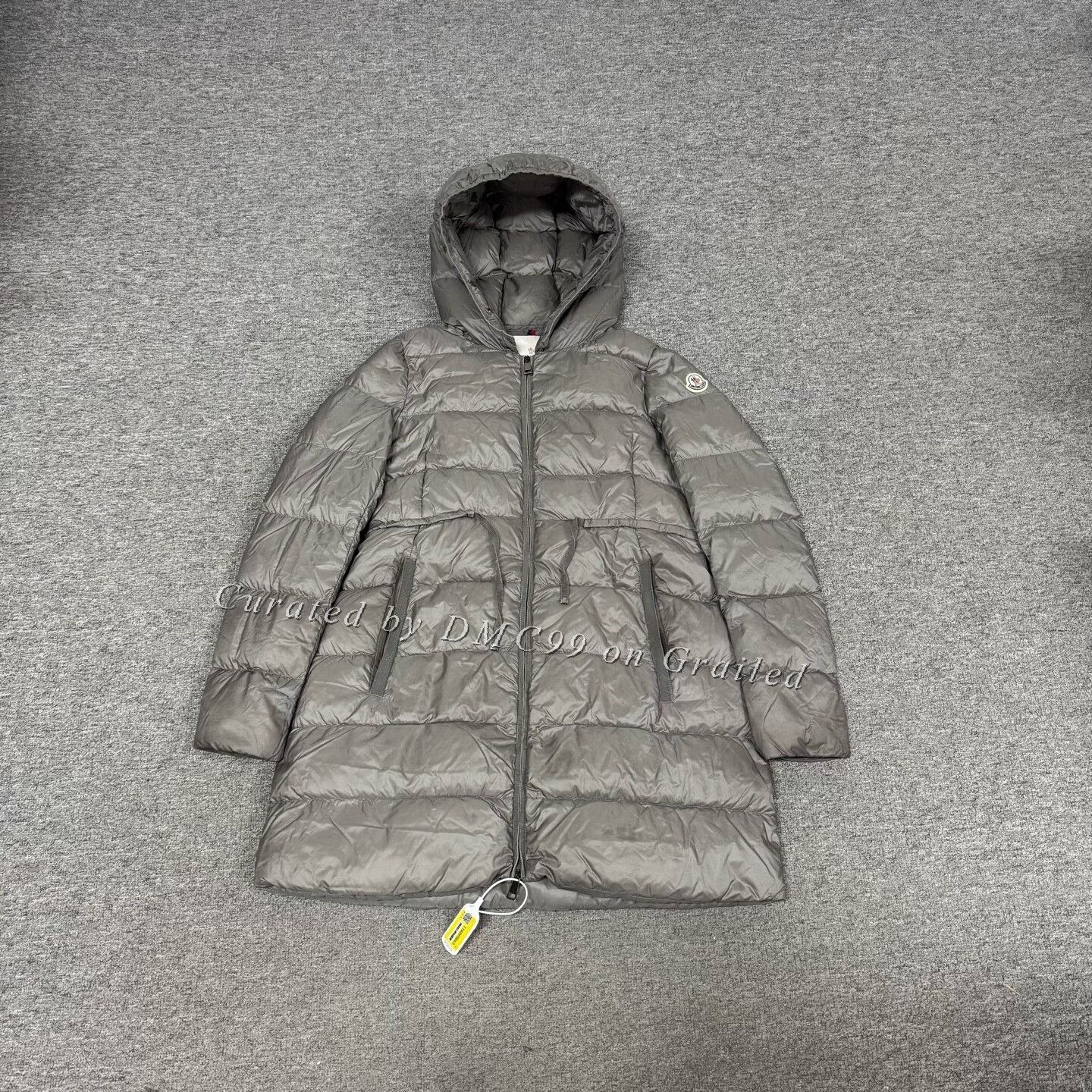 Moncler Moncler Waist-Cinched Logo Hooded Down Jacket Size M / US 6-8 / IT 42-44 - 1 Thumbnail
