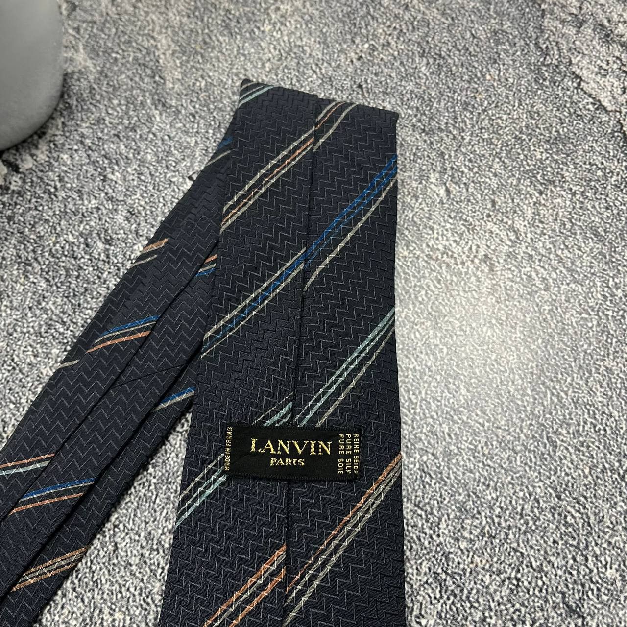 Lanvin Lanvin Paris Men's Floral Bron Tie 100% SILK France Size ONE SIZE - 5 Thumbnail