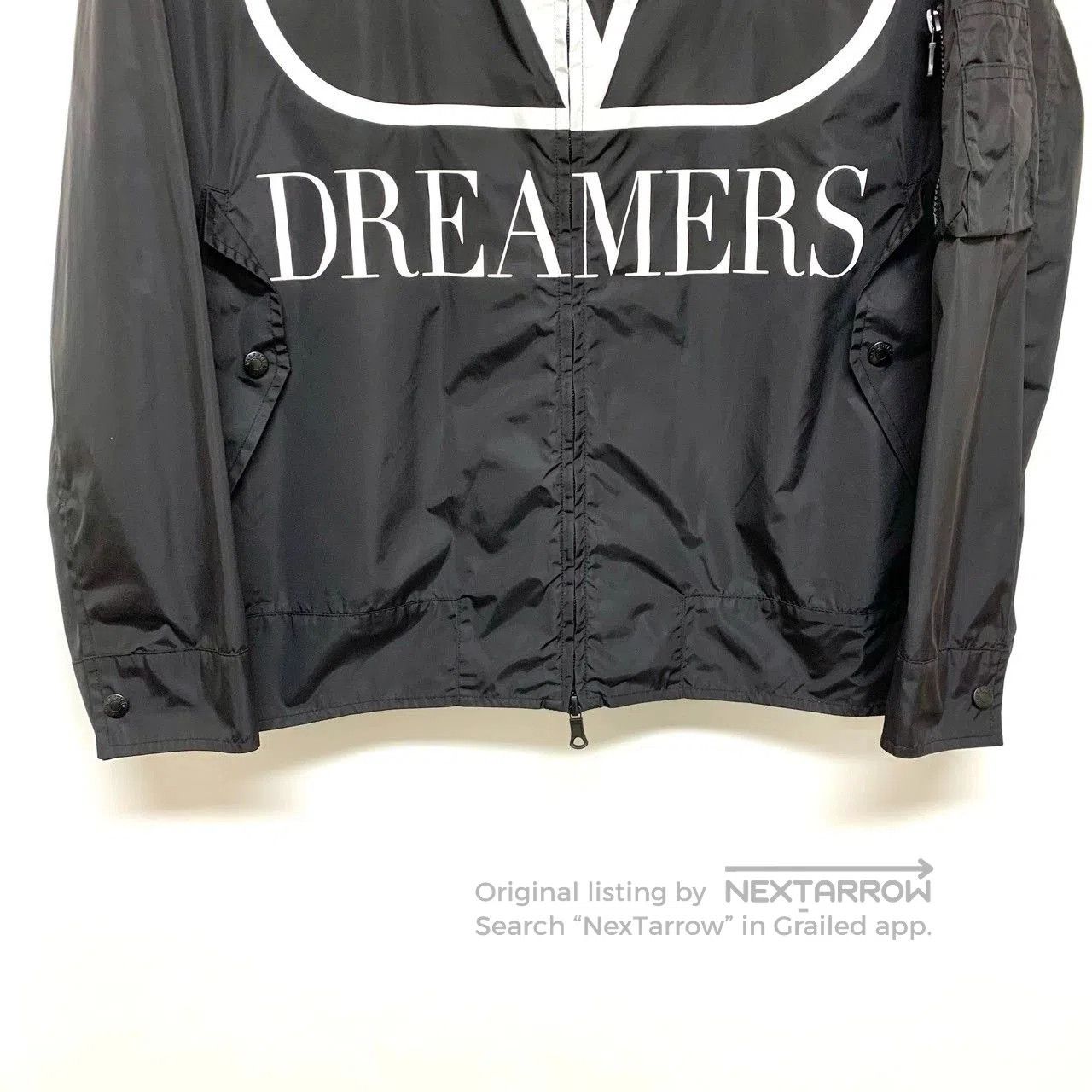 Valentino Valentino Chest Logo Windbreaker Jacket. Size US XL / EU 56 / 4 - 6 Thumbnail