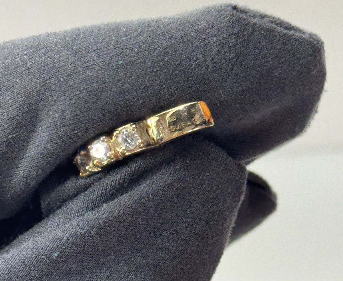 Other Jacquie Aiche - 14karat Gold Diamond Single Hoop Earing Size ONE SIZE - 8 Thumbnail