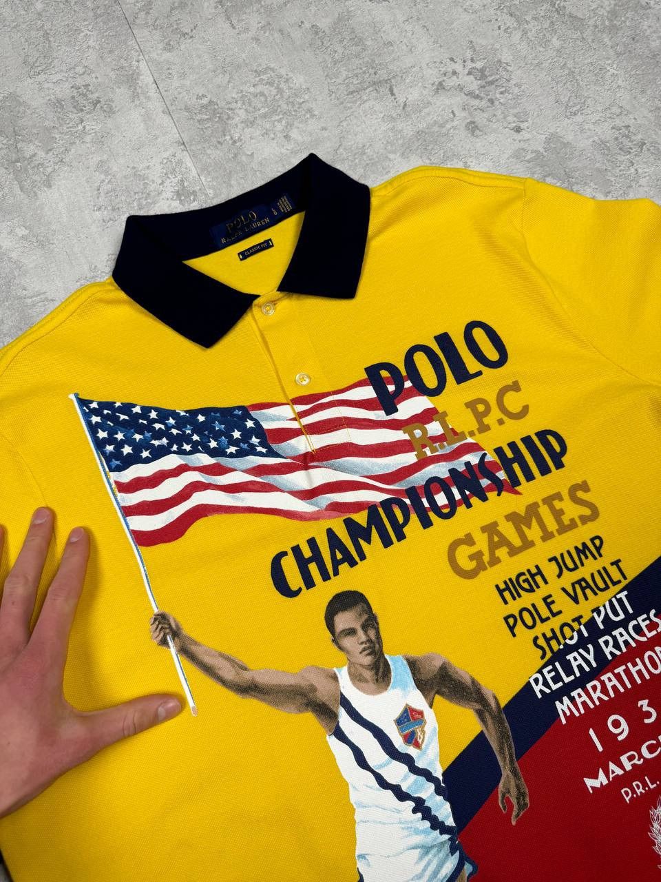 Polo Ralph Lauren Polo Ralph Lauren R.L.P.C. Championship Games 1938 Size L Size US L / EU 52-54 / 3 - 5 Thumbnail