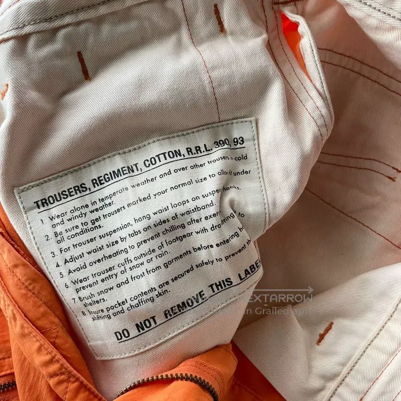 RRL Ralph Lauren RRL Ralph Lauren Orange multi-pocket military pants Size US 30 / EU 46 - 6 Thumbnail