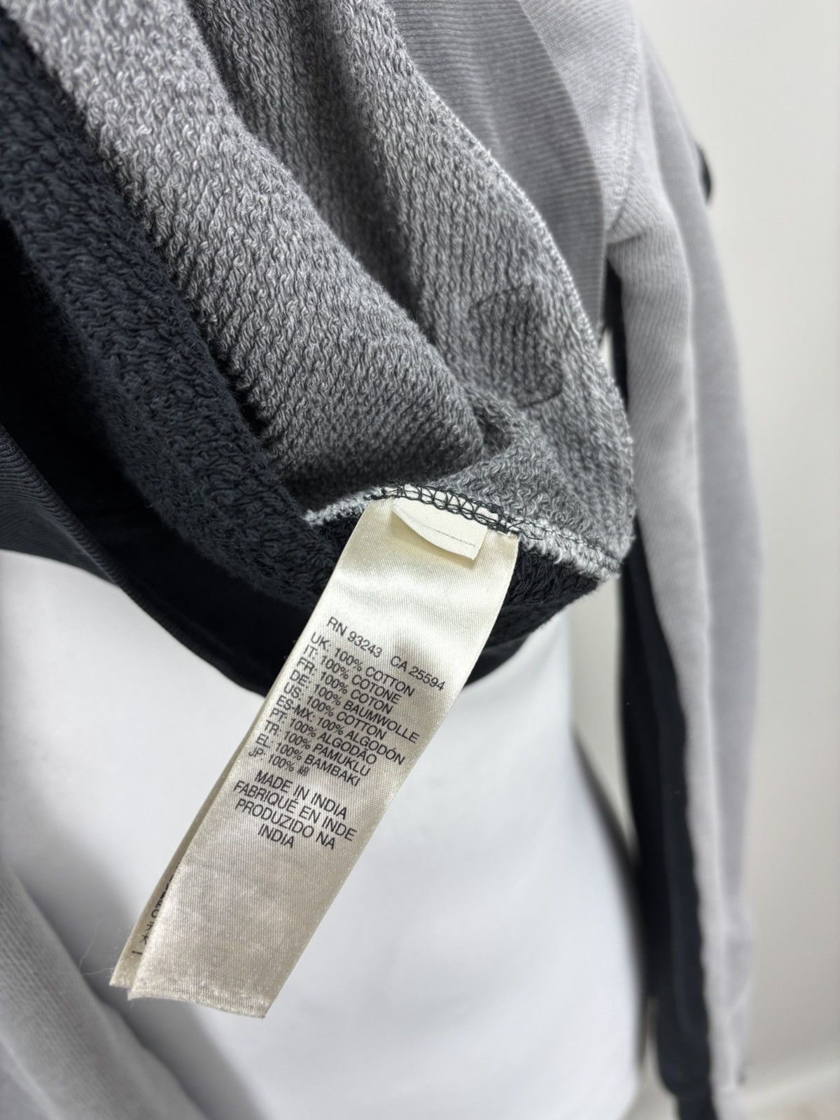 Diesel Mens sweatshirt Y2k Diesel Size L Color Gray Size US L / EU 52-54 / 3 - 15 Thumbnail