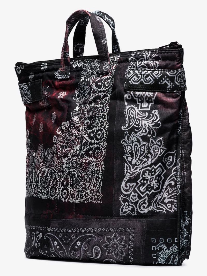 Neighborhood Neighborhood x Porter-Yoshida Black Cashew Print Tote Size ONE SIZE - 8 Thumbnail