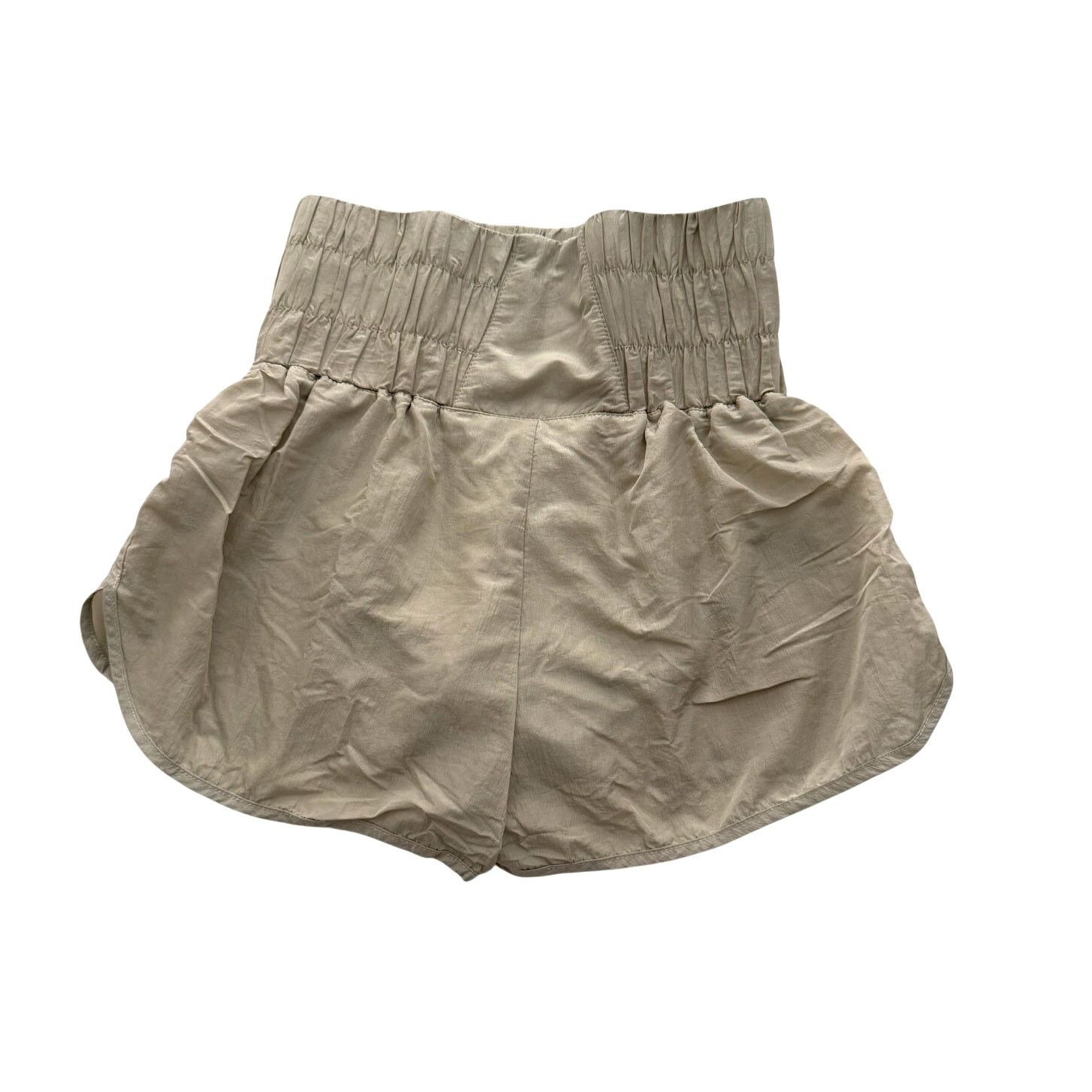 Other AUTOMET Womens High Rise Athletic Shorts Khaki XS Size 24" / US 00 / IT 34 - 4 Thumbnail
