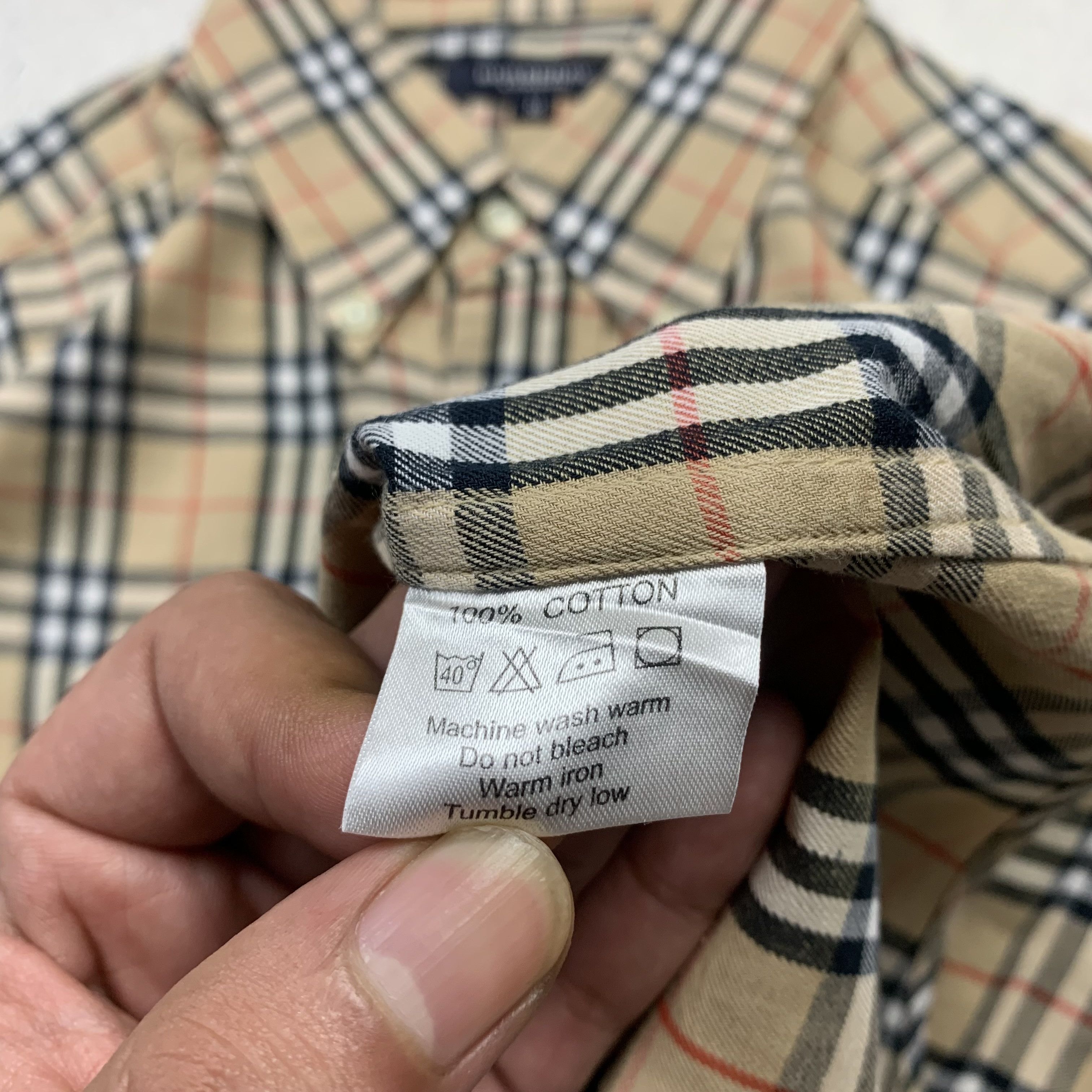 Burberry Vintage Burberry Nova Check Shirt Size US M / EU 48-50 / 2 - 7 Thumbnail
