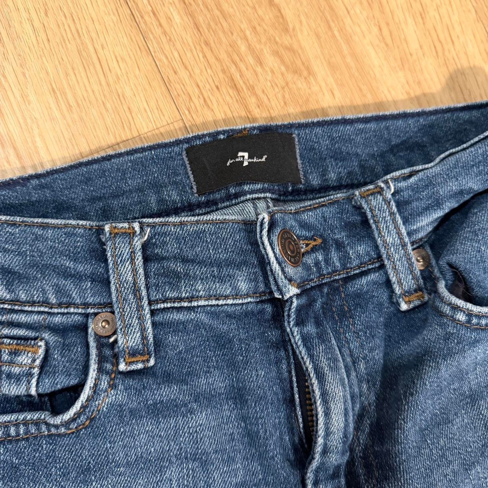 7 For All Mankind 7 for all mankind womans Size 24" / US 00 / IT 34 - 3 Thumbnail