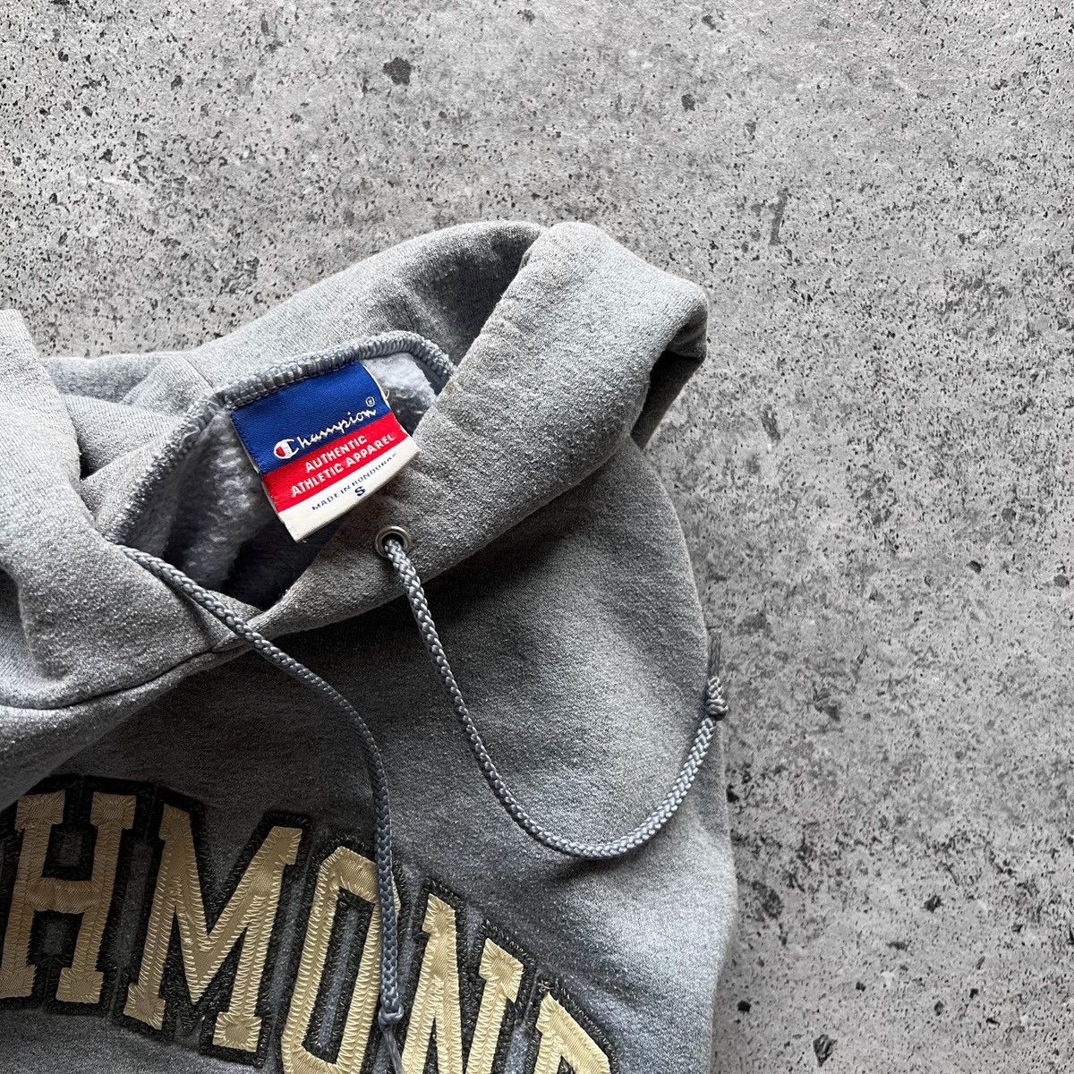 Champion × Vintage Champion Richmond University Womens Vintage 00s Gray Hoodie Size S / US 4 / IT 40 - 5 Thumbnail
