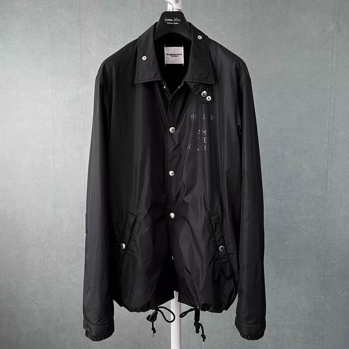 Takahiromiyashita The Soloist. SOLOST 18SS Coach Jkt Collar Inner Fleece Lining 46 8/10 Size US S / EU 44-46 / 1 - 2 Thumbnail